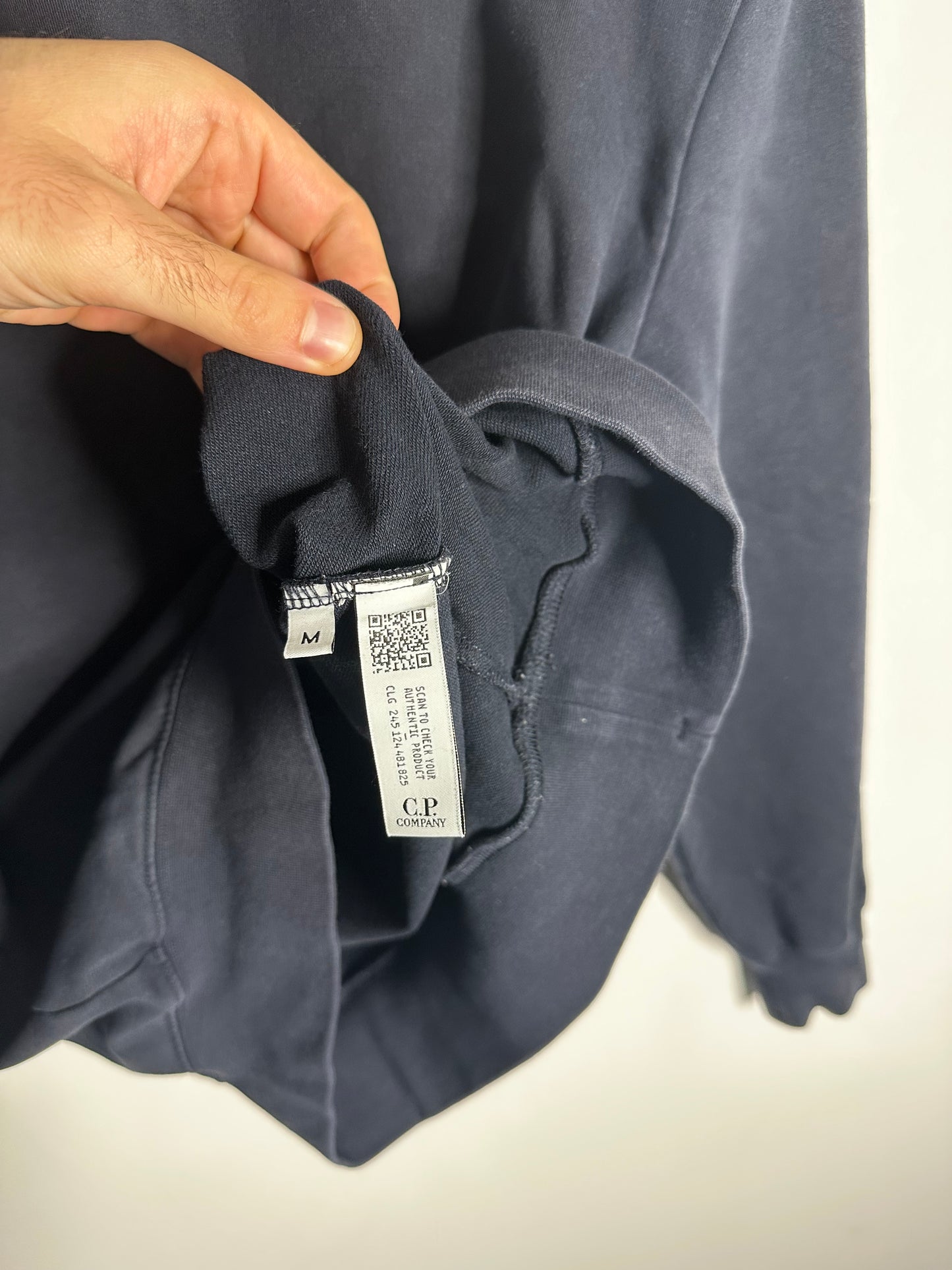 C.P. Company Navy Metropolis Series Sweatshirt - Medium