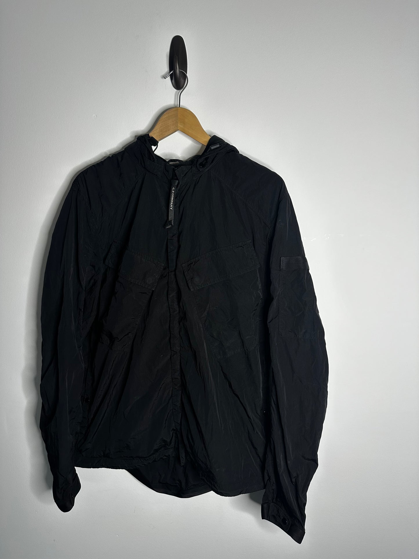 C.P. Company Black Chrome Goggle Jacket - Large
