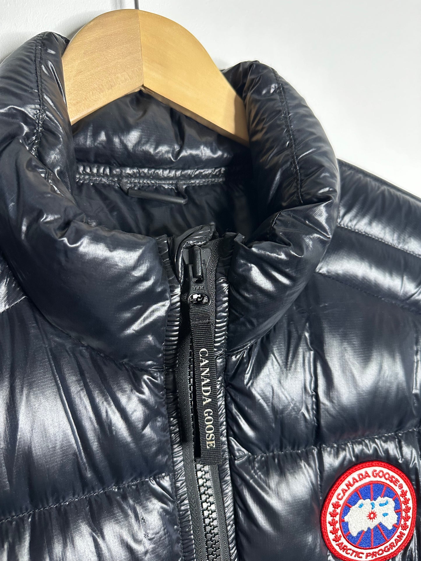 Canada Goose Black Crofton Down Gilet - Large