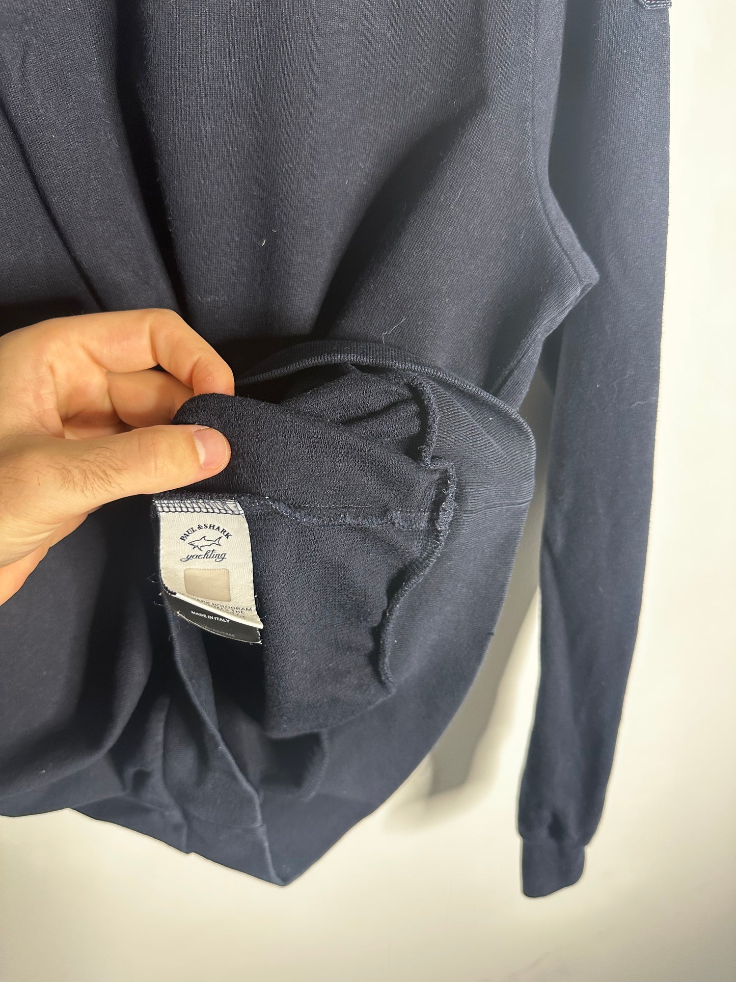 Paul & Shark Navy Crewneck Sweatshirt - Medium