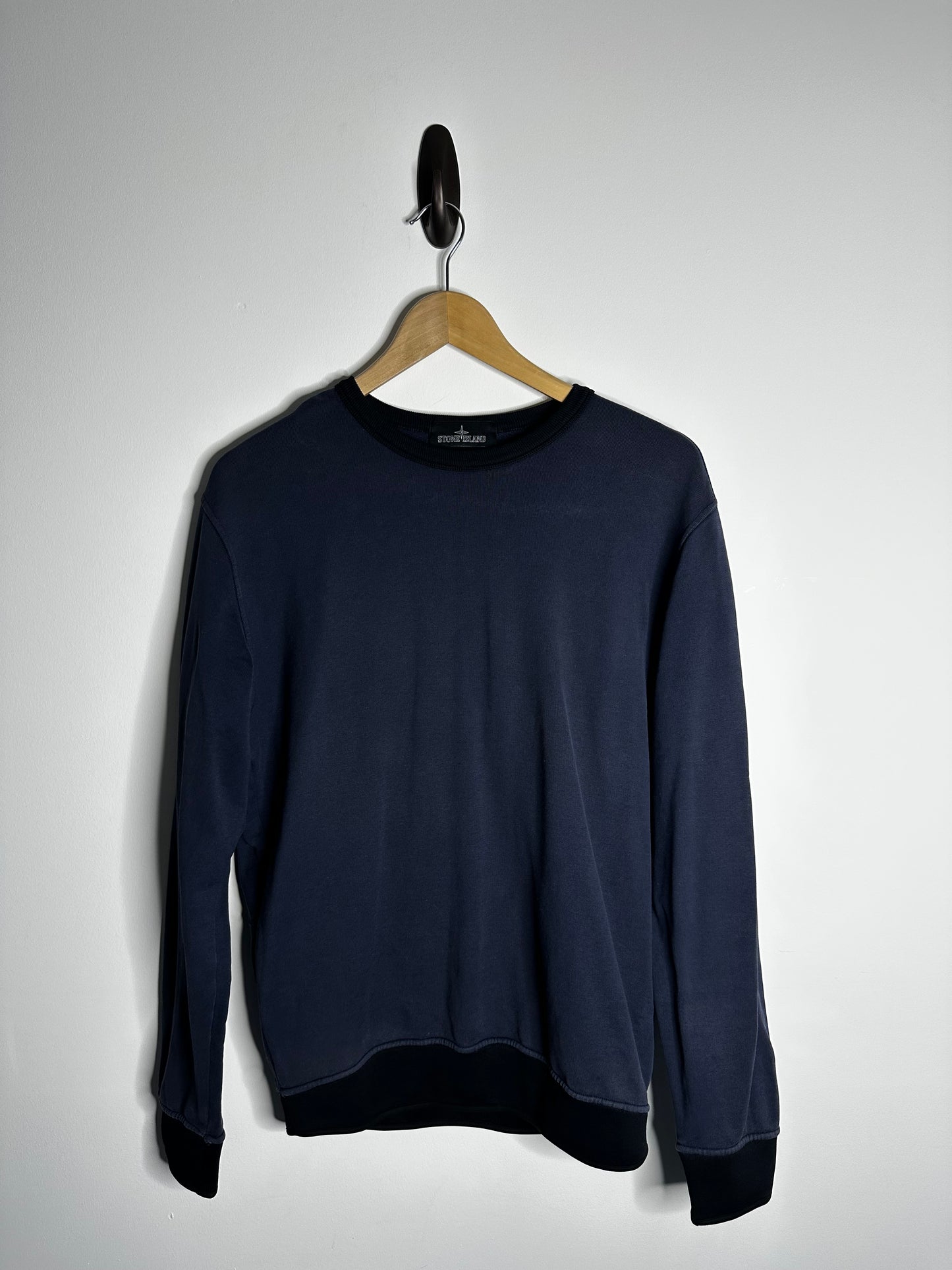Stone Island Navy Shadow Project Sweatshirt - Small