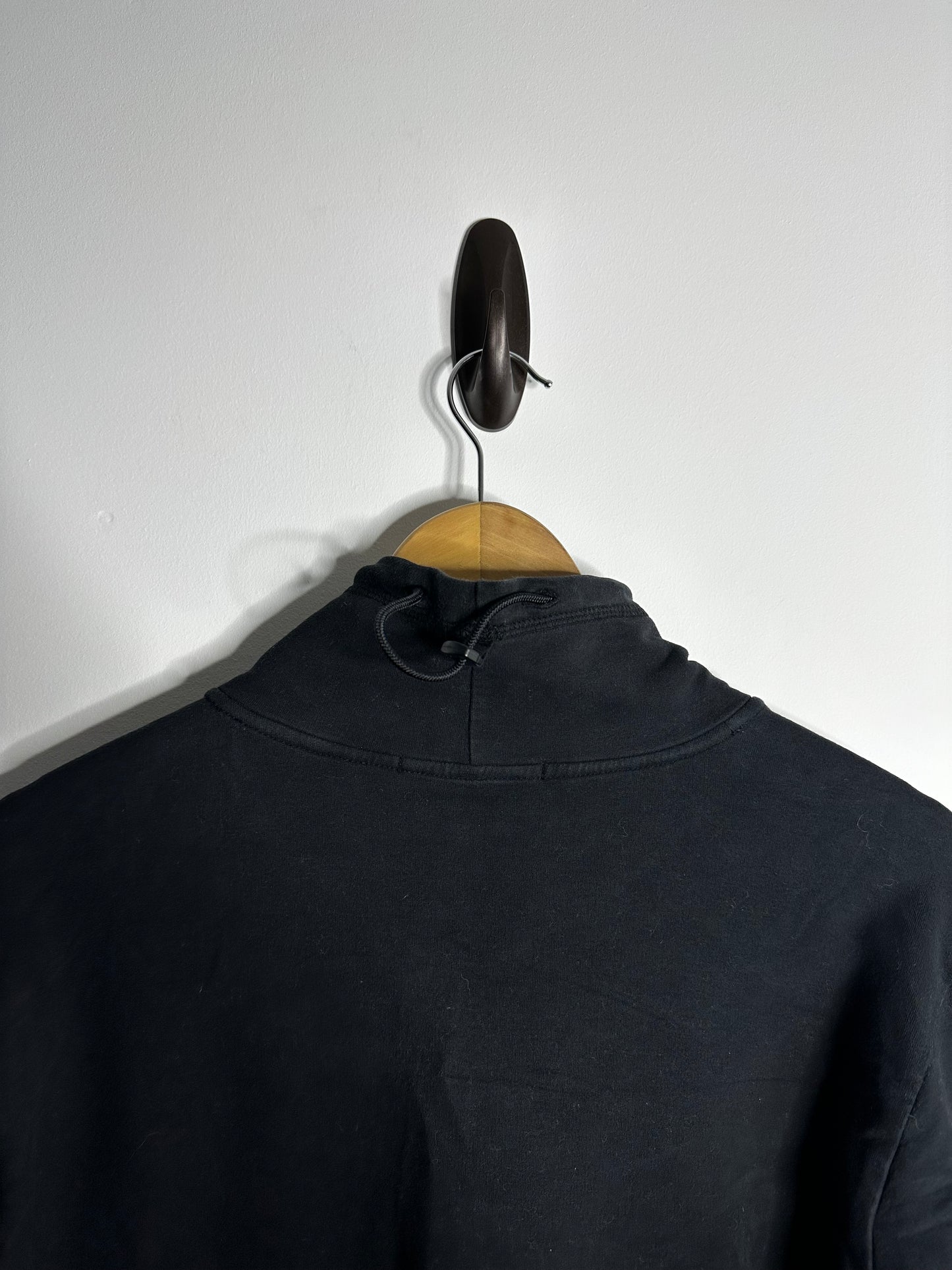 Stone Island Black Ghost Mock Neck Sweatshirt - Large