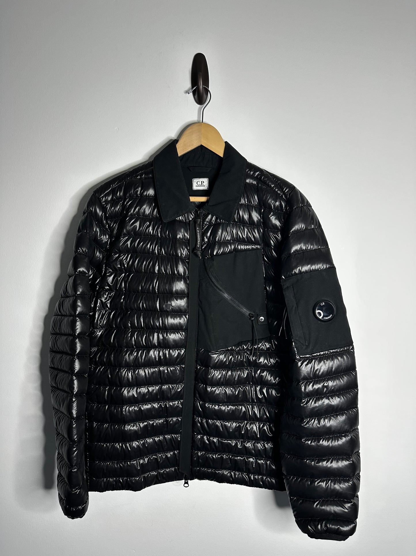 C.P. Company Black D.D. Shell Jacket - Large