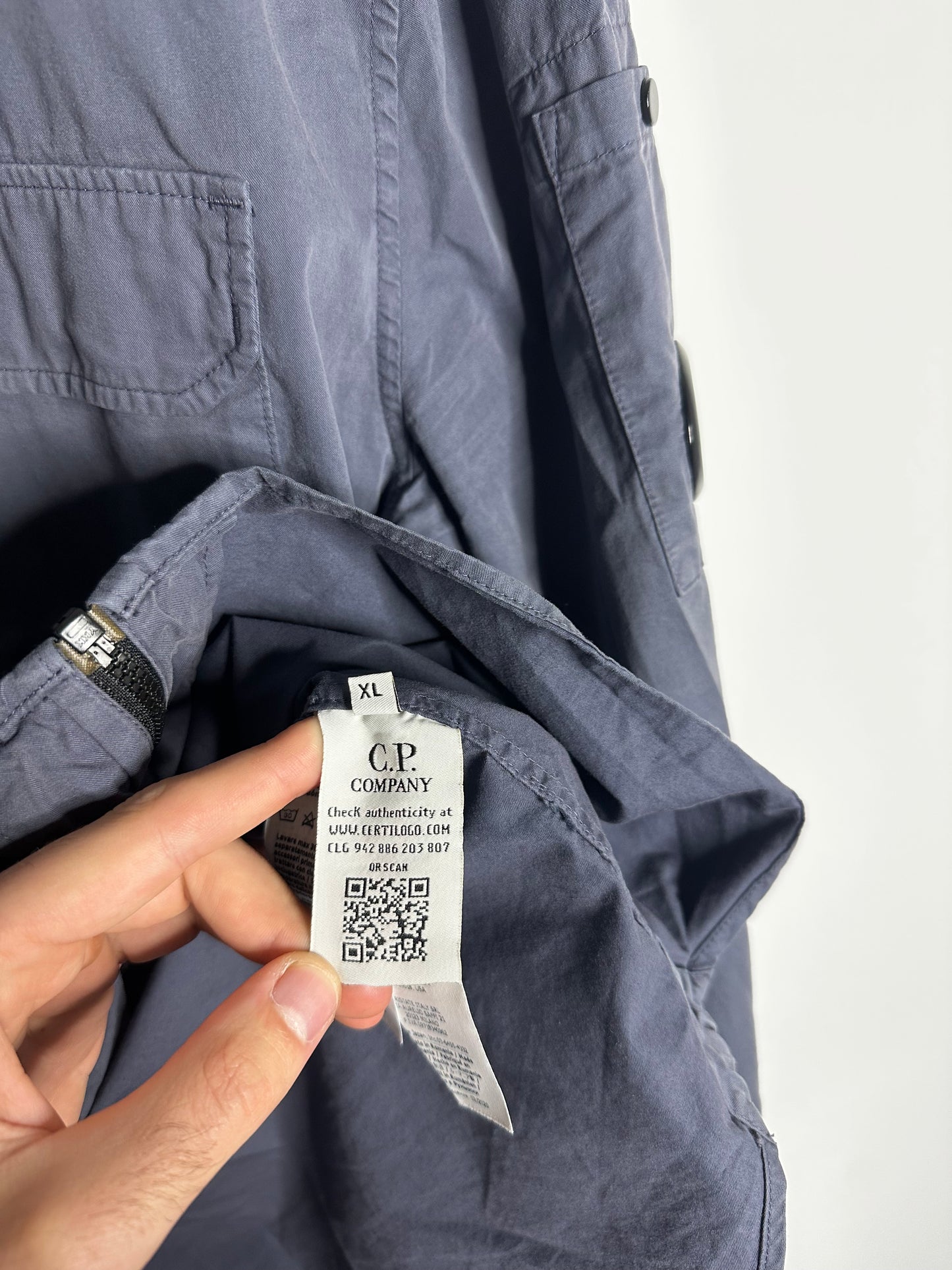 C.P. Company Purple Overshirt - Extra Large