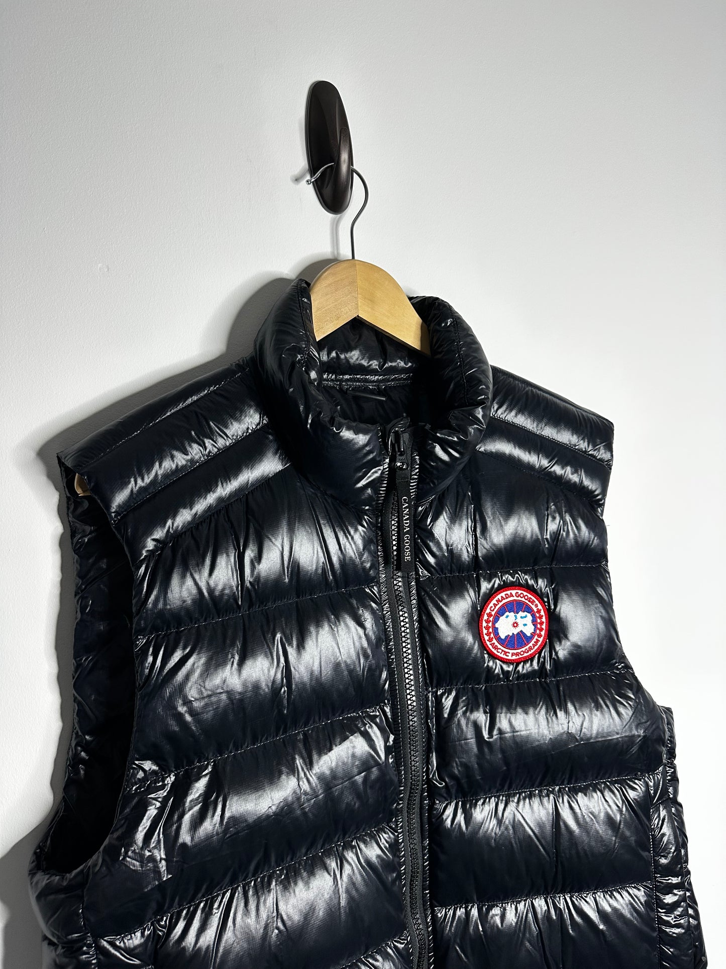 Canada Goose Black Crofton Down Gilet - Large