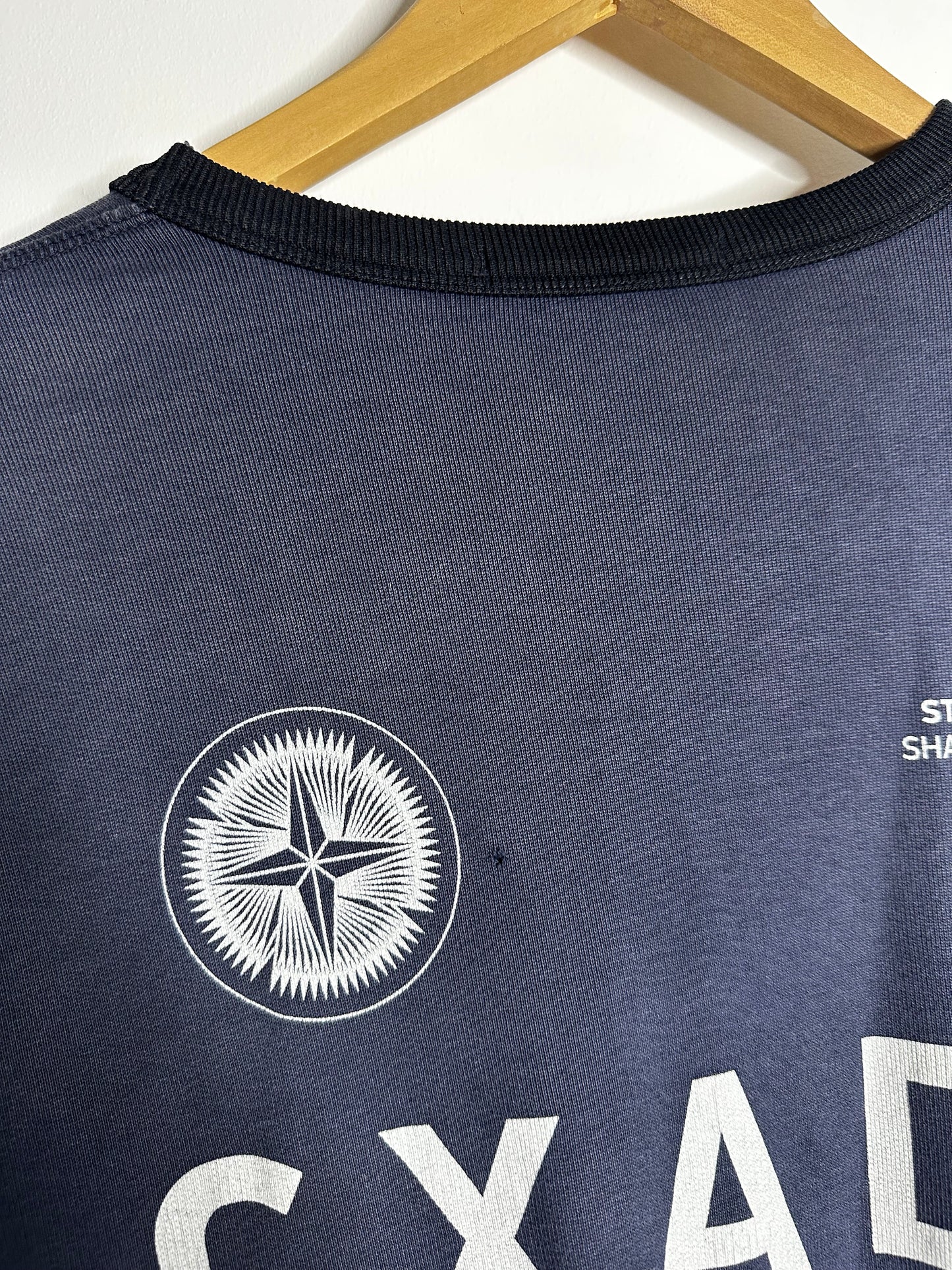 Stone Island Navy Shadow Project Sweatshirt - Small