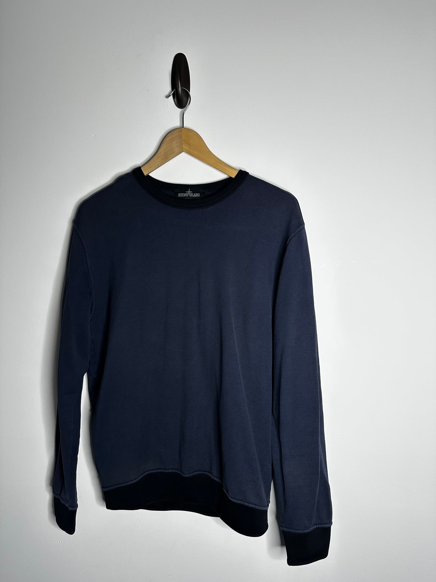 Stone Island Navy Shadow Project Sweatshirt - Small