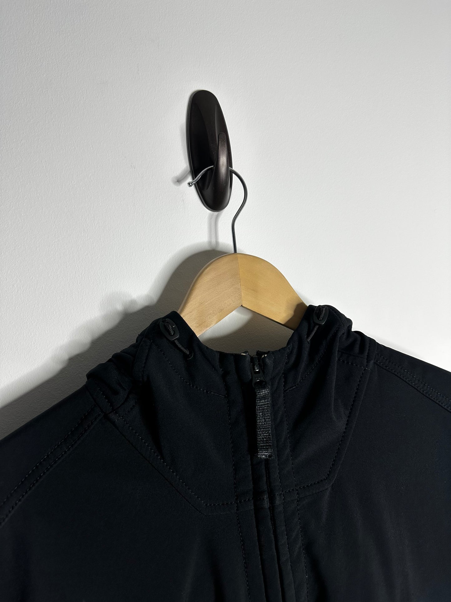 Stone Island Black Soft Shell - R Jacket - Extra Large