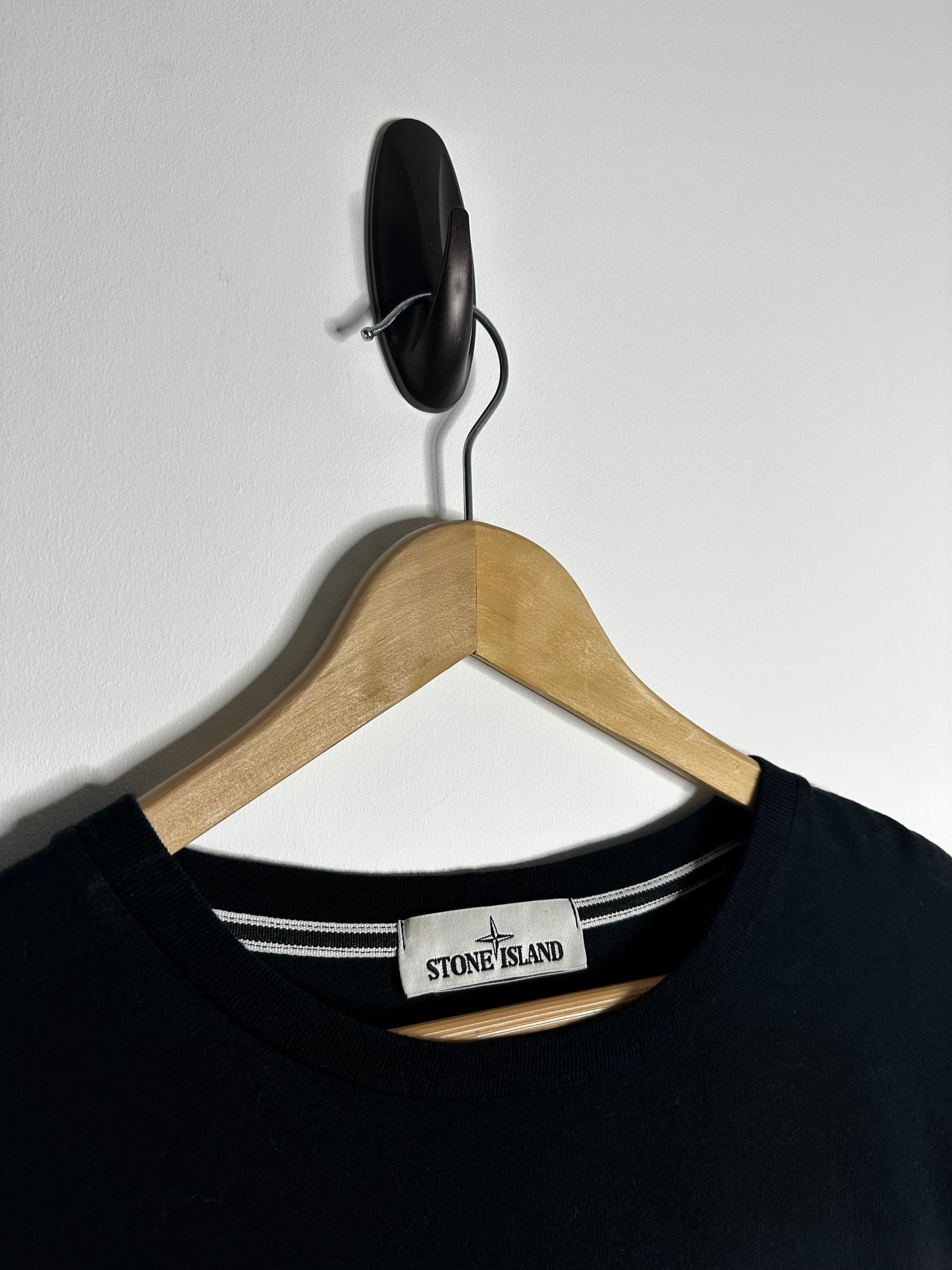 Stone Island Black Archivio Monobava T - Shirt - Extra Large