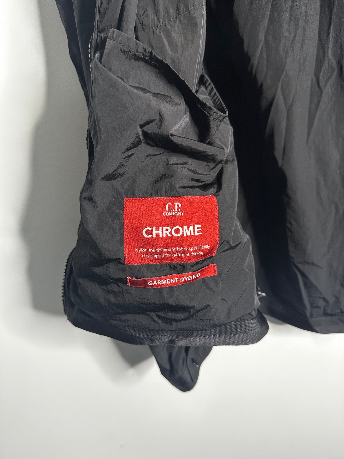 C.P. Company Black Chrome Goggle Jacket - Large