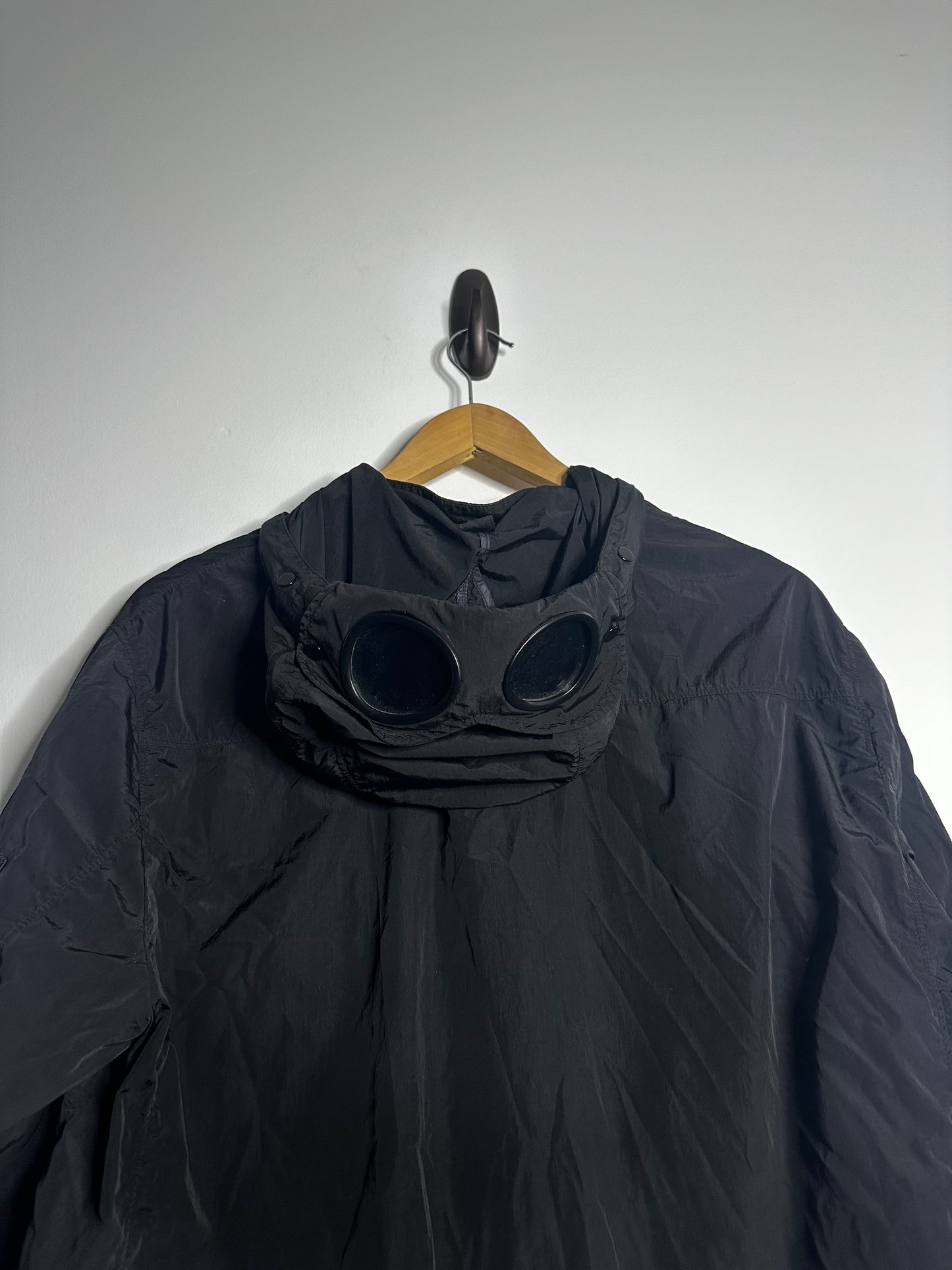 C.P. Company Black Chrome Goggle Jacket - Large
