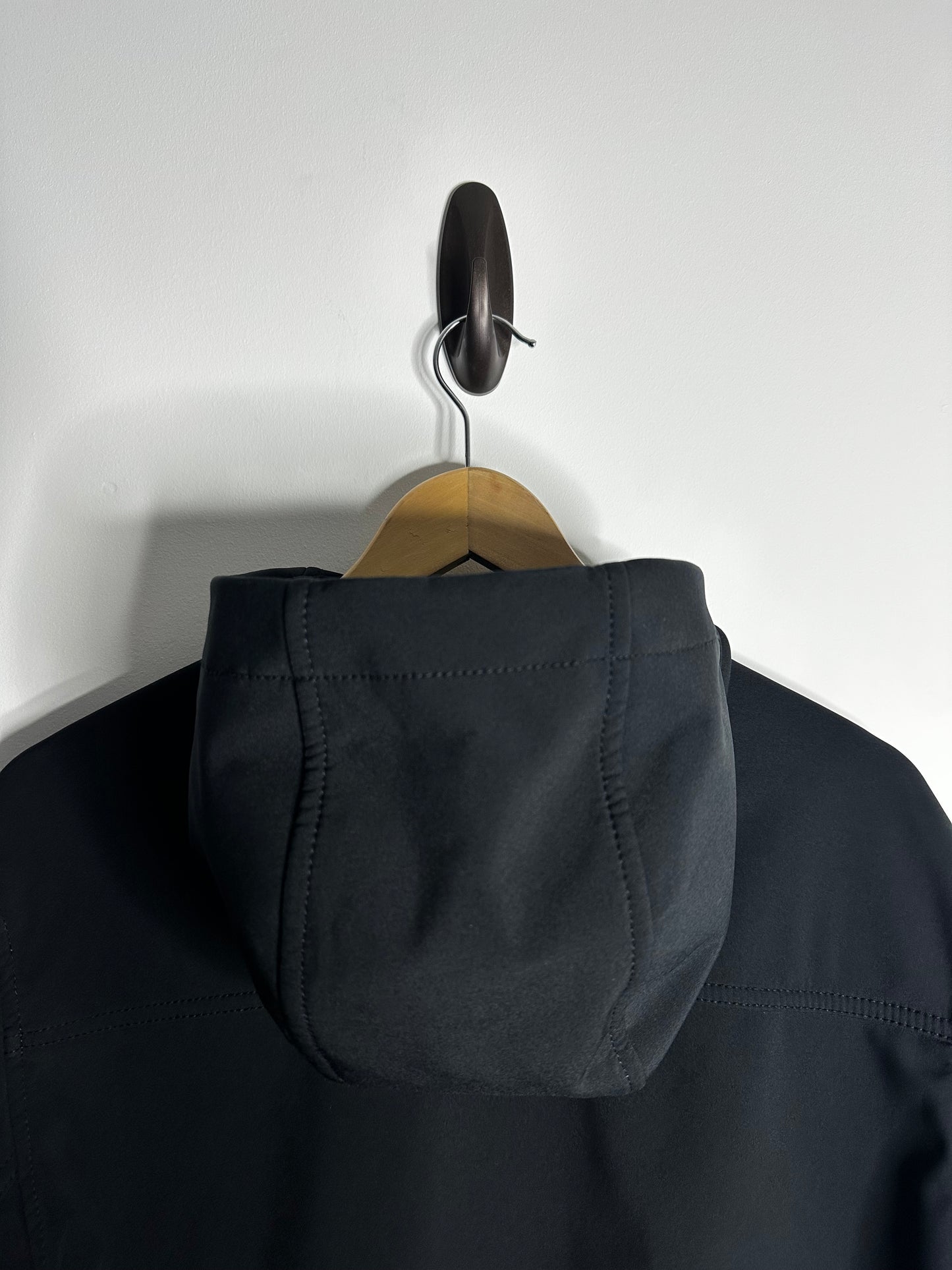 Stone Island Black Soft Shell - R Jacket - Extra Large