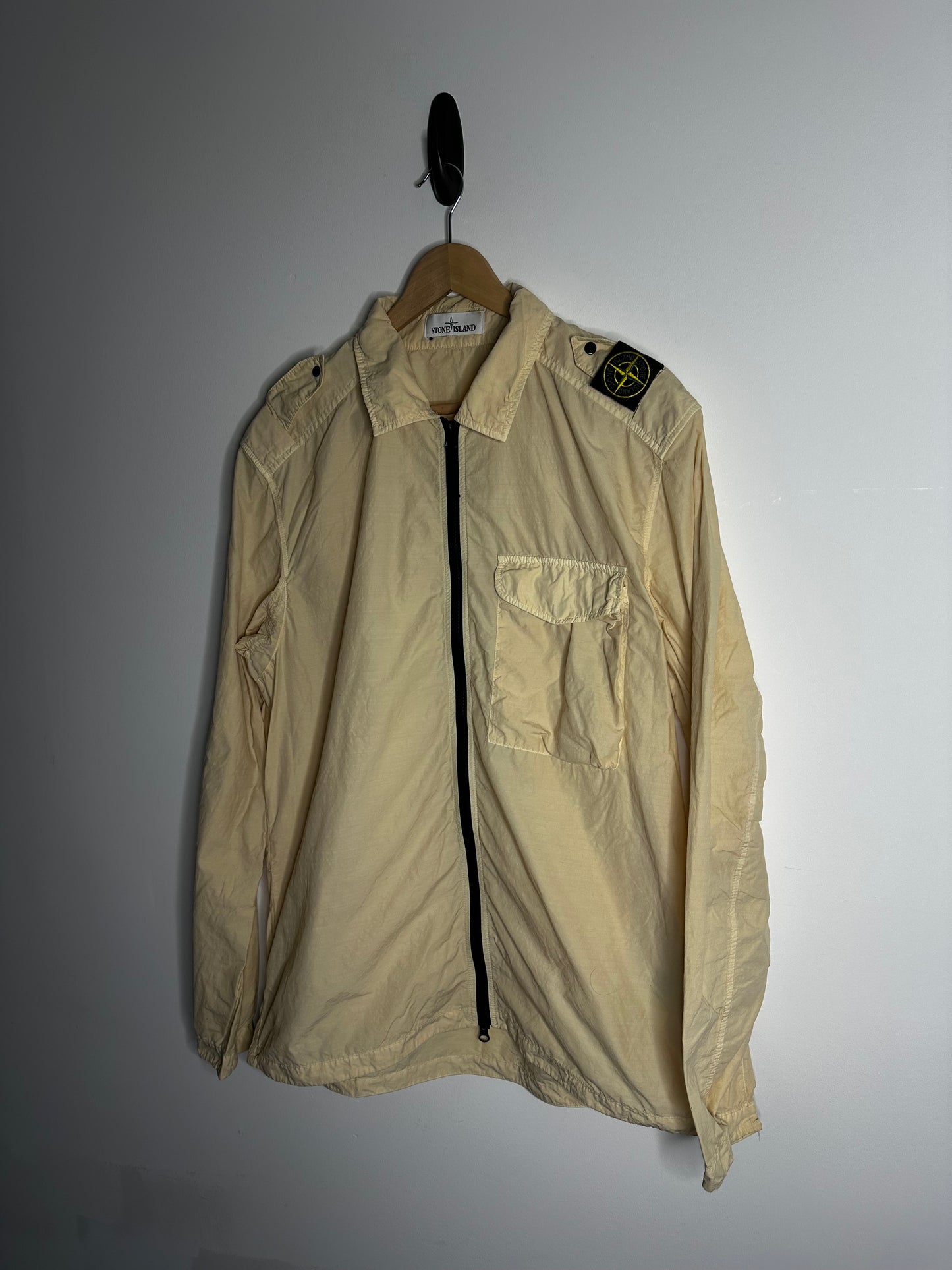 Stone Island Peach Naslan Light Overshirt - Extra Large