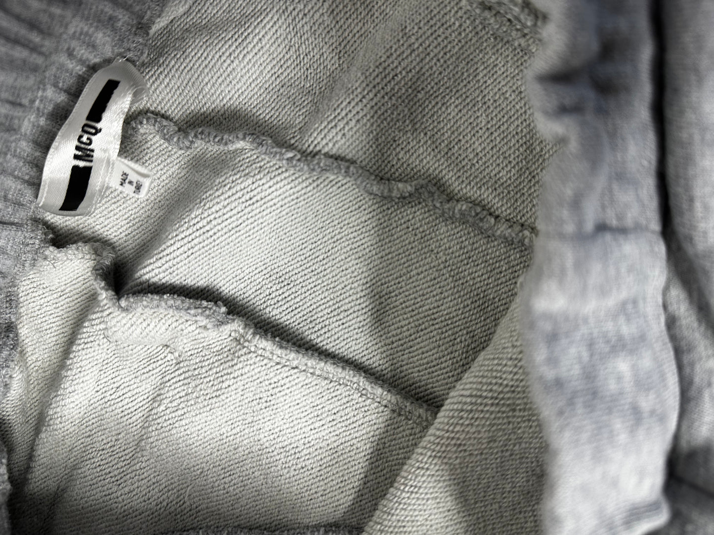 Alexander McQueen Grey Cotton Fleece Shorts - Medium