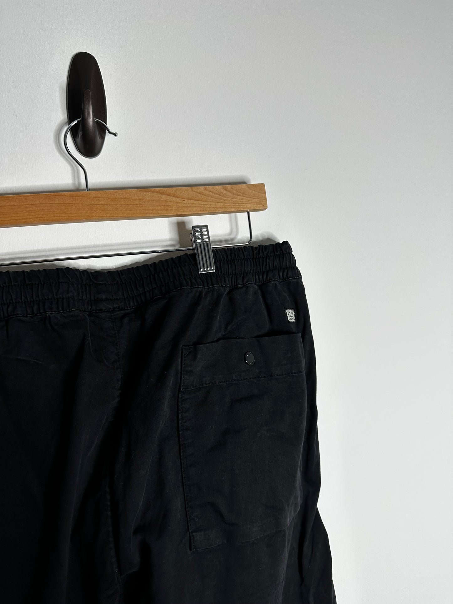 C.P. Company Black Cargo Trousers - Extra Large