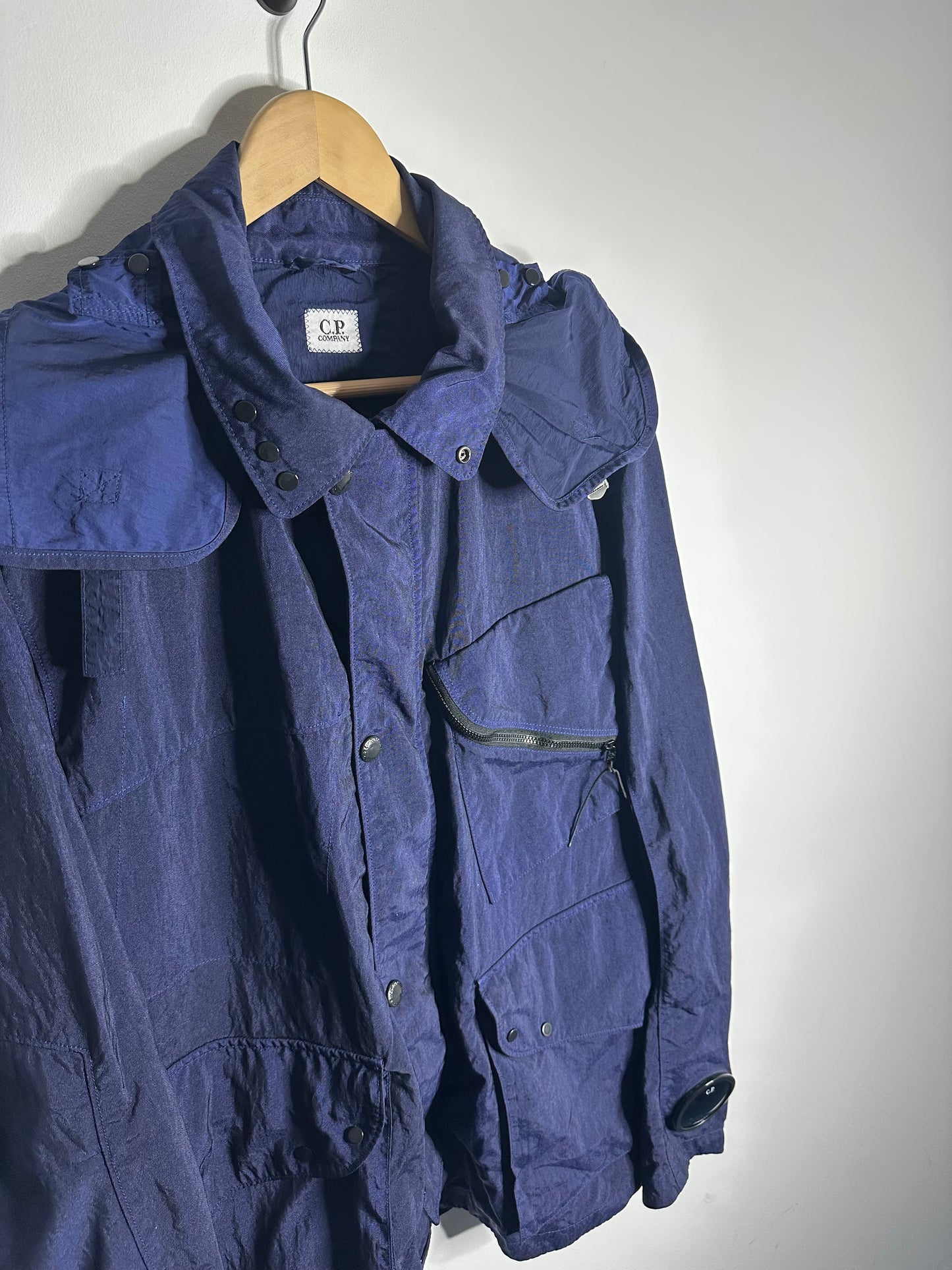 C.P. Company Navy Quartz La Mille Goggle Jacket - Extra Large