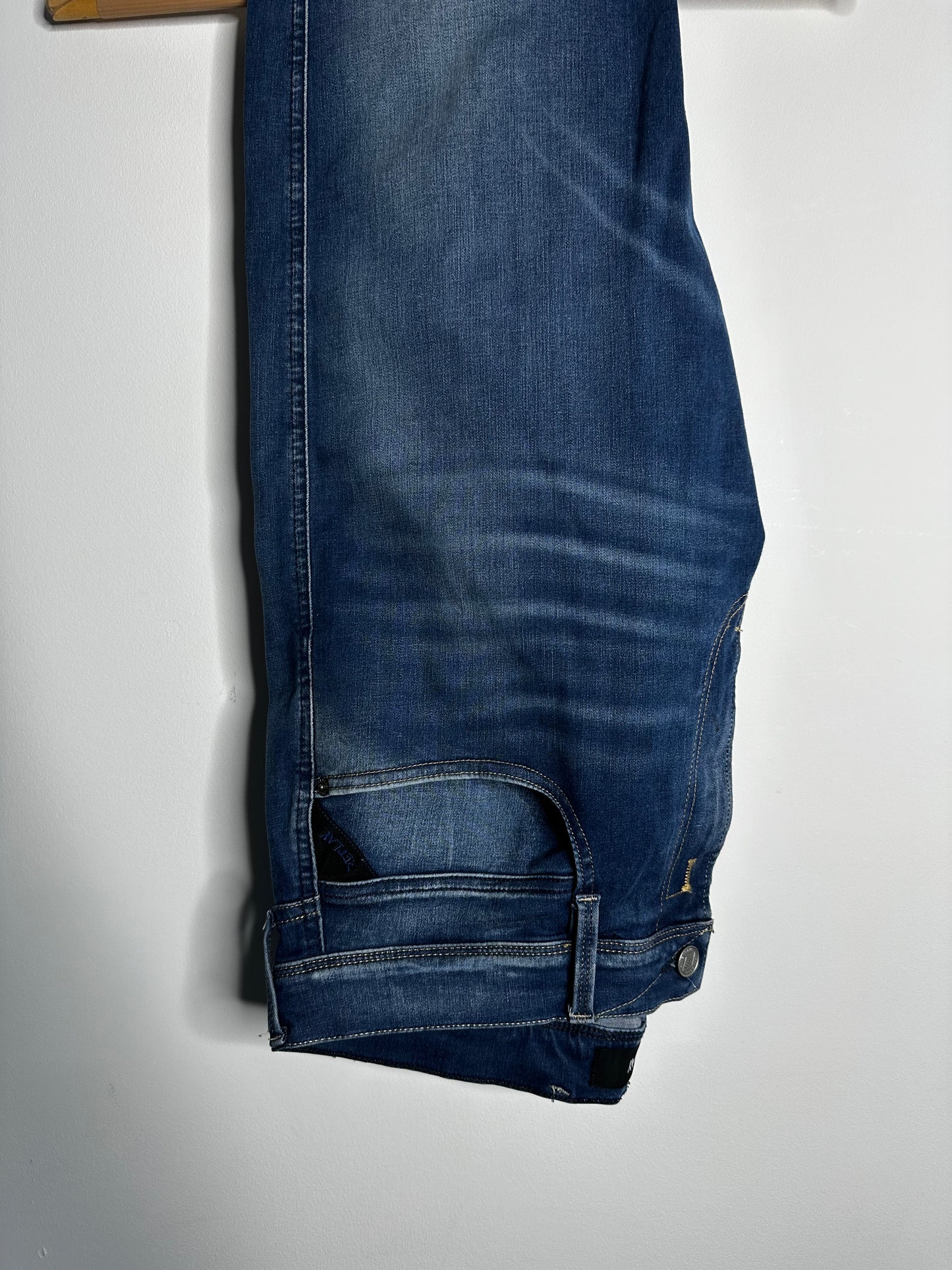 Replay Blue Anbass Hyperflex Jeans - 36 Waist / 32 Leg