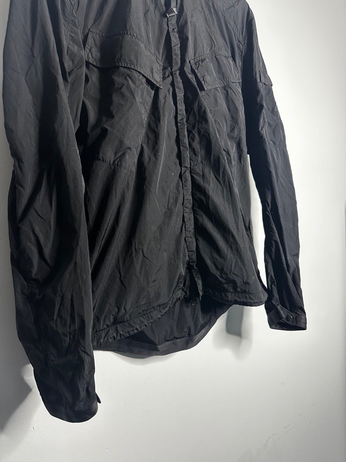 C.P. Company Black Chrome Goggle Jacket - Large
