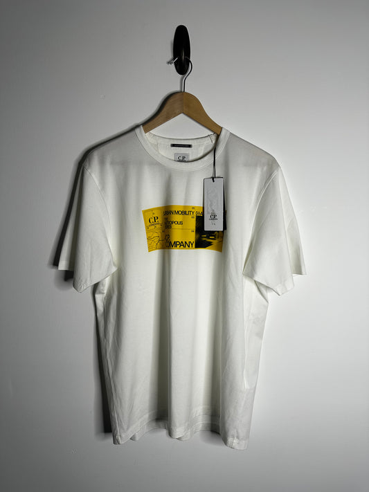C.P. Company White Metropolis Series T - Shirt - Large