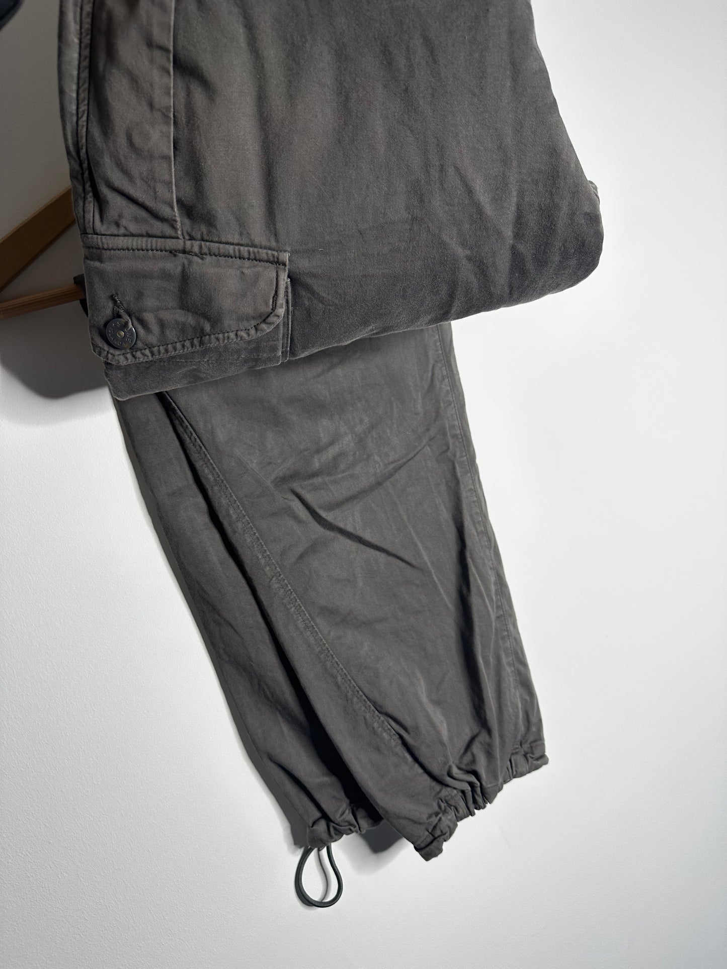 Stone Island Grey Ghost Cargo Trousers - 32" Waist