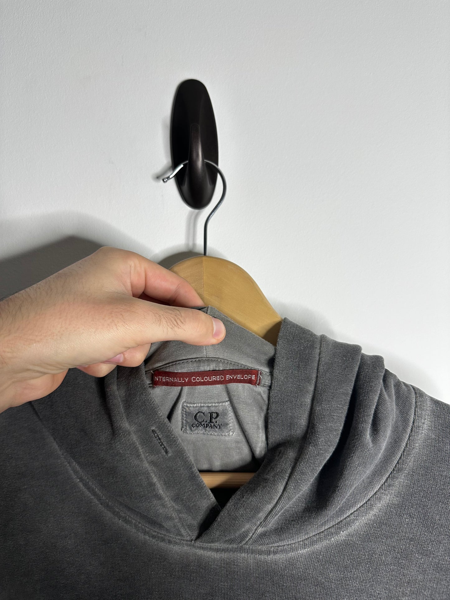 C.P. Company Grey I.C.E Hoodie - Extra Large