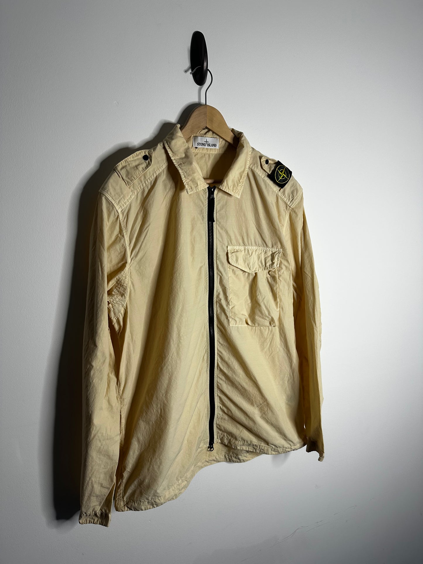 Stone Island Peach Naslan Light Overshirt - Extra Large