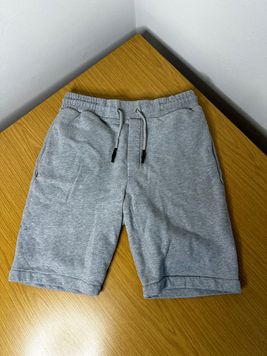 Alexander McQueen Grey Cotton Fleece Shorts - Medium
