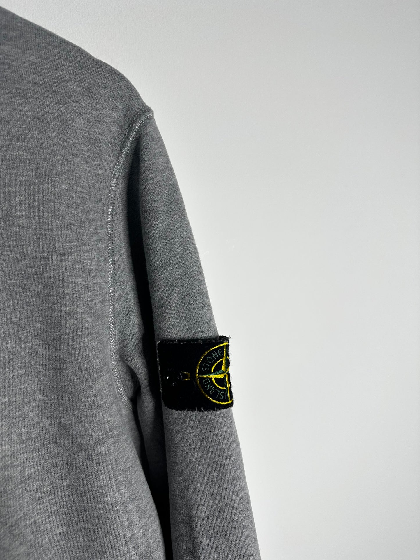 Stone Island Grey Full Tracksuit Zip Hoodie & Tracksuit Bottoms - Medium