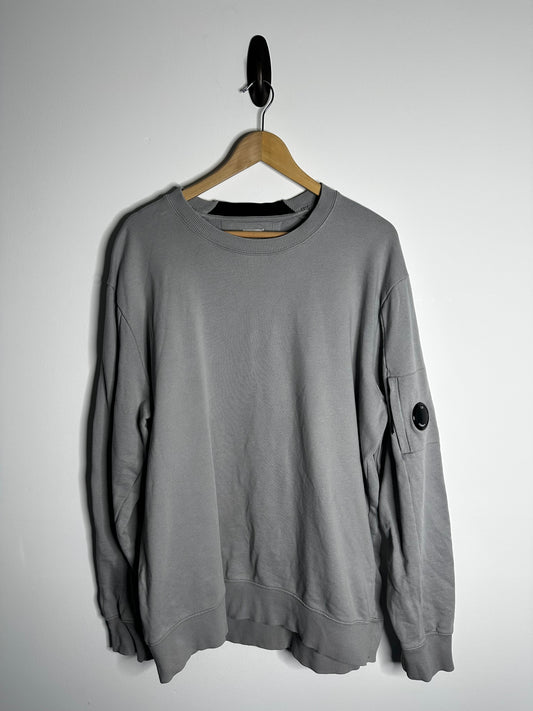 C.P. Company Grey Arm Lens Sweatshirt - XXXL
