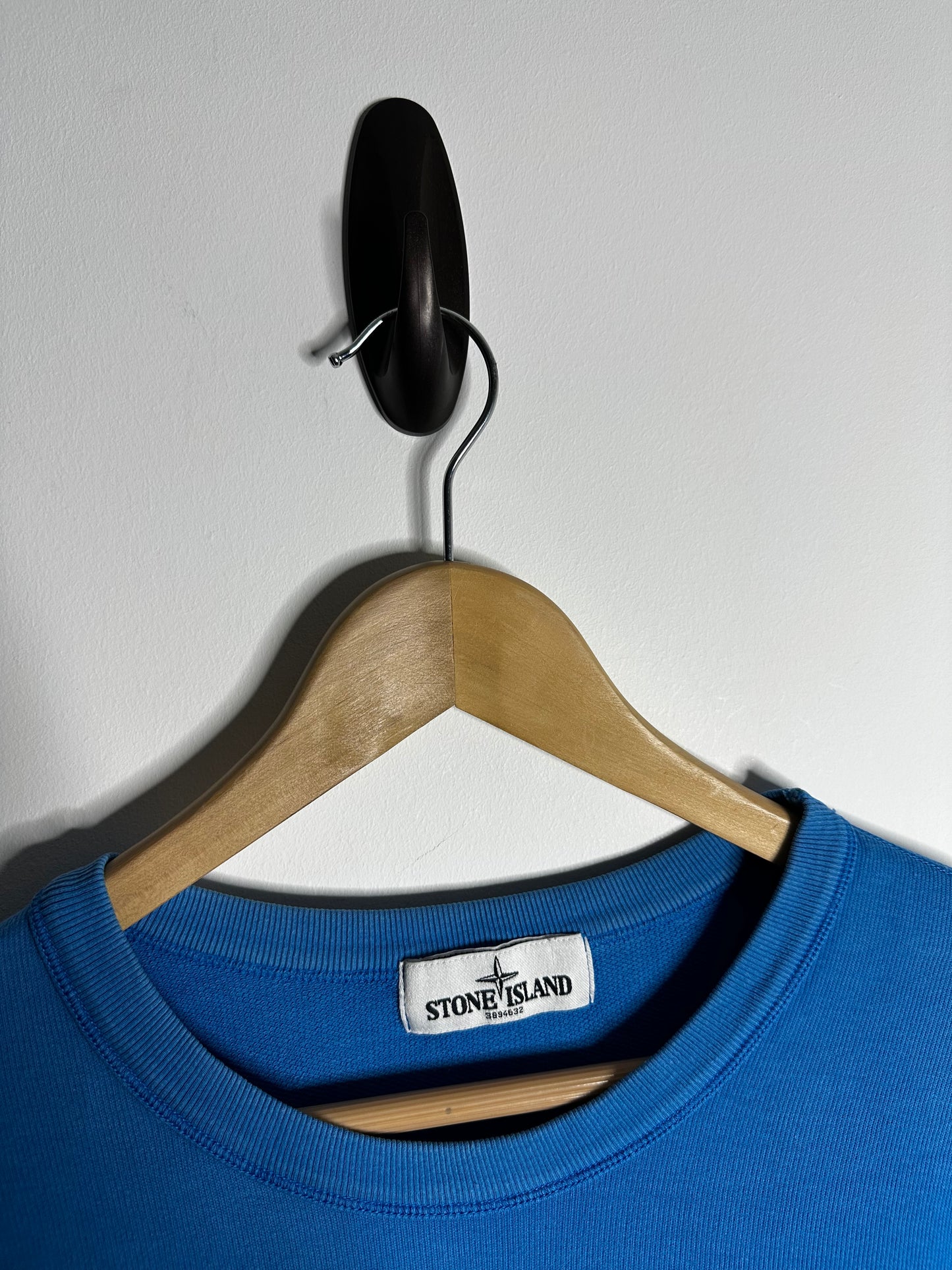 Stone Island Blue Lightweight Sweatshirt - XXL