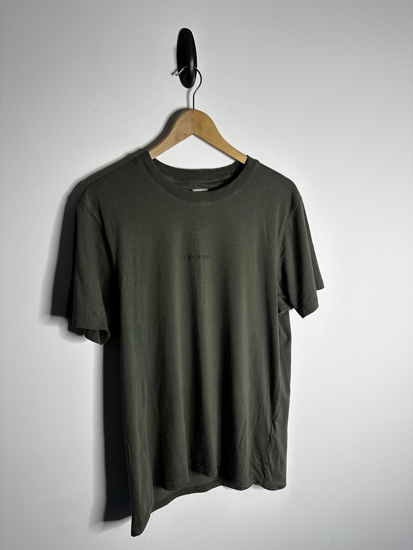 C.P. Company Green Print T - Shirt - Large