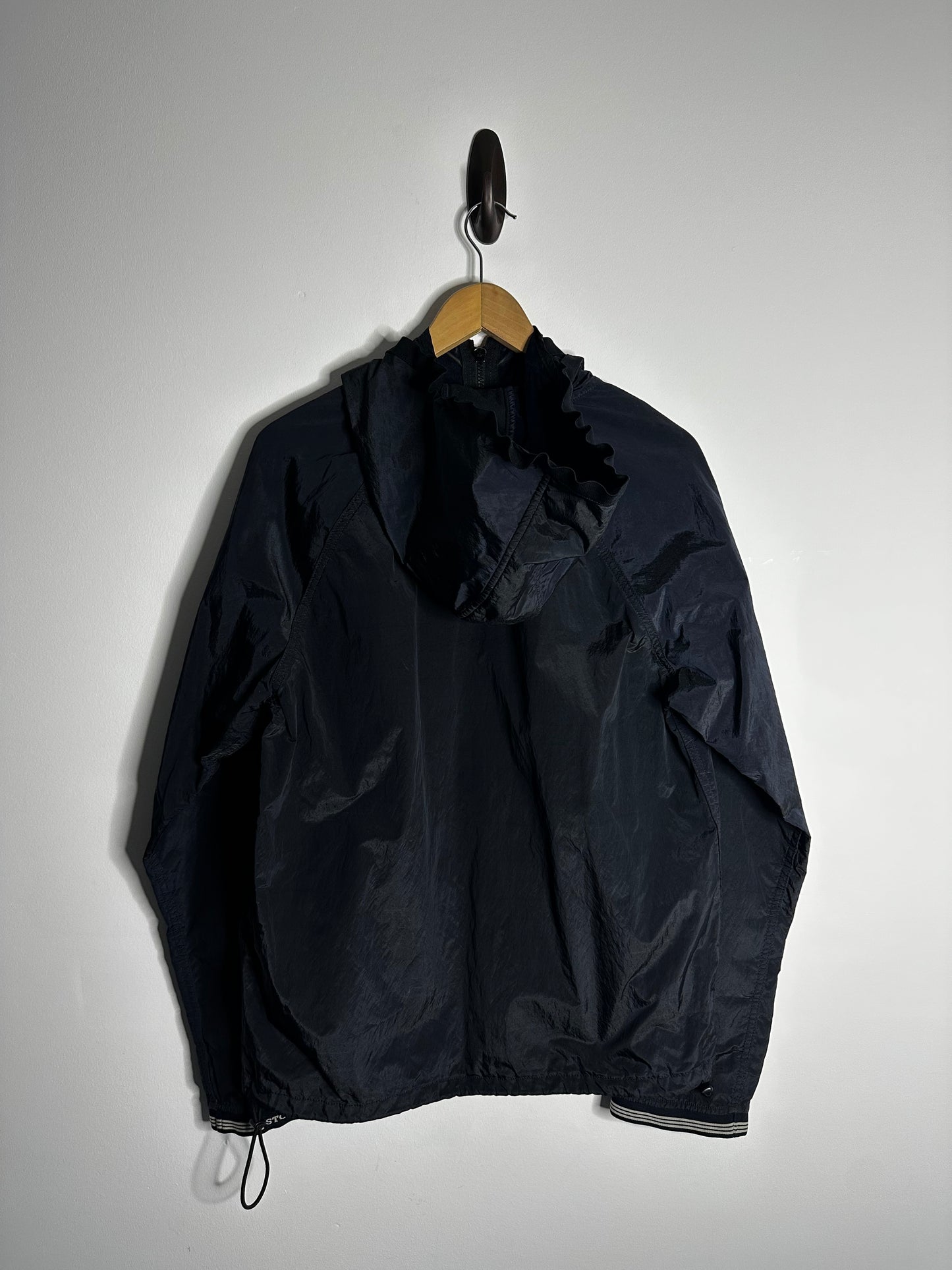 Stone Island Vintage Nylon Metal Velvet Lined Flock Jacket - Large