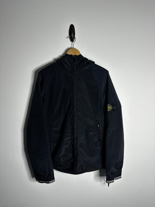 Stone Island Vintage Nylon Metal Velvet Lined Flock Jacket - Large