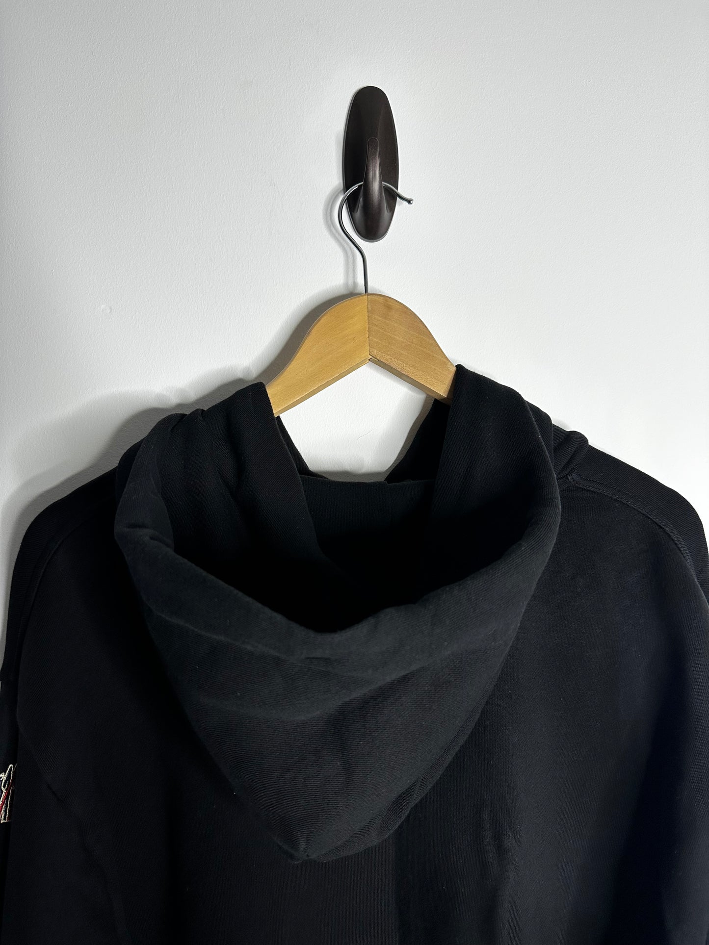 Moncler Grenoble Black Pullover Hoodie - Medium