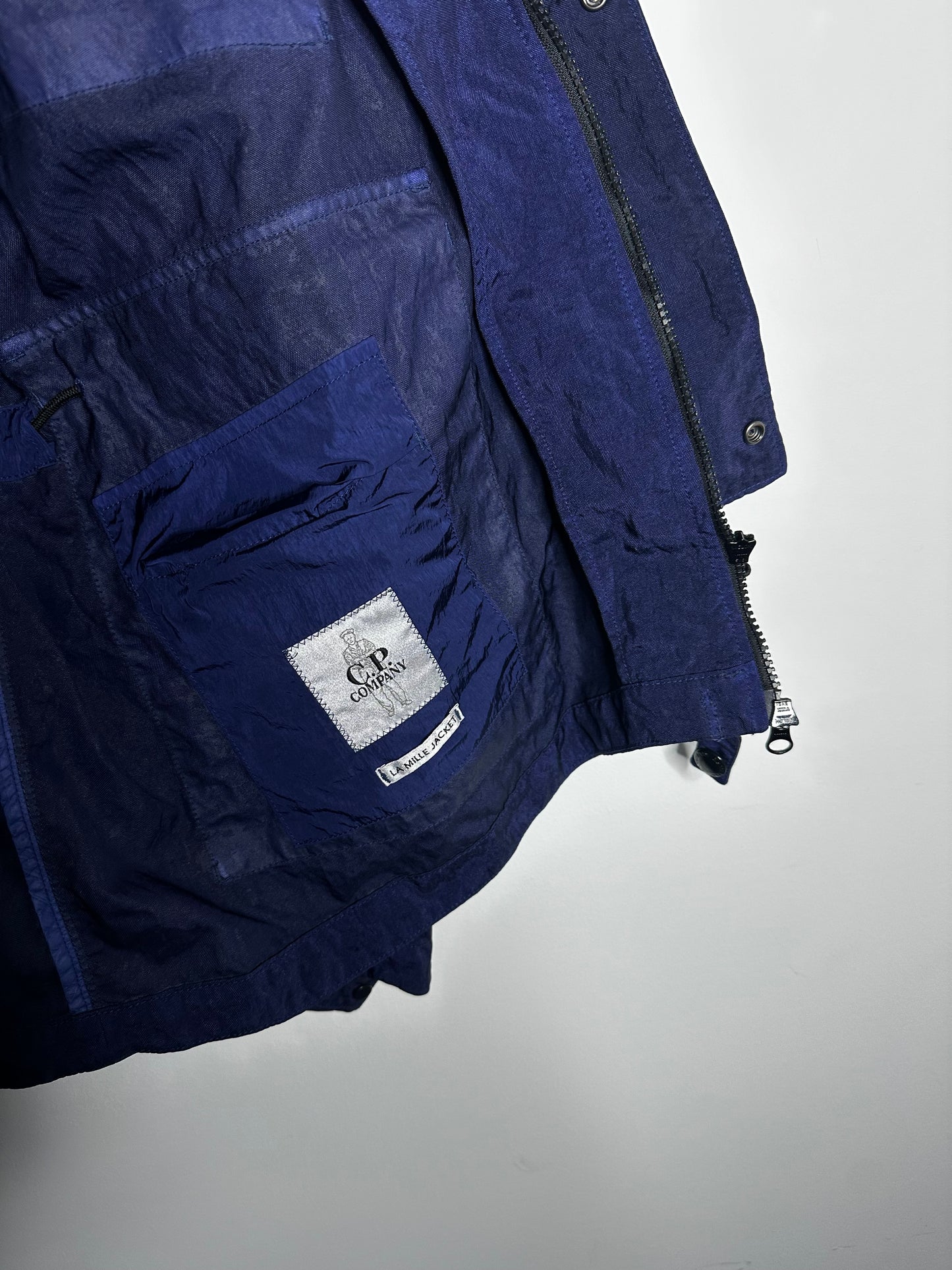 C.P. Company Navy Quartz La Mille Goggle Jacket - Extra Large
