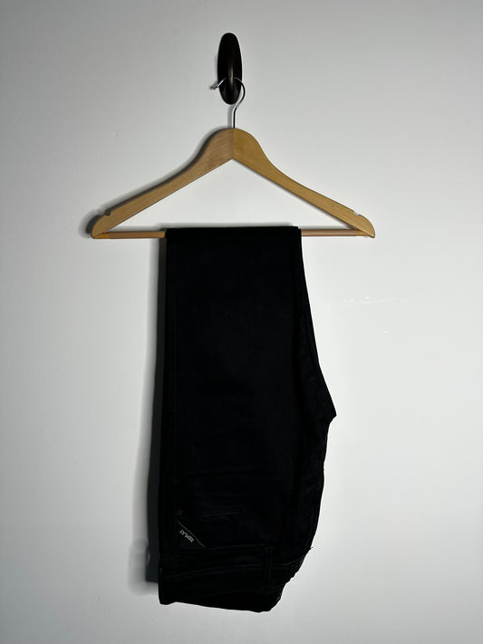 Replay Black Anbass Hyperflex Jeans - 36 Waist / 32 Leg