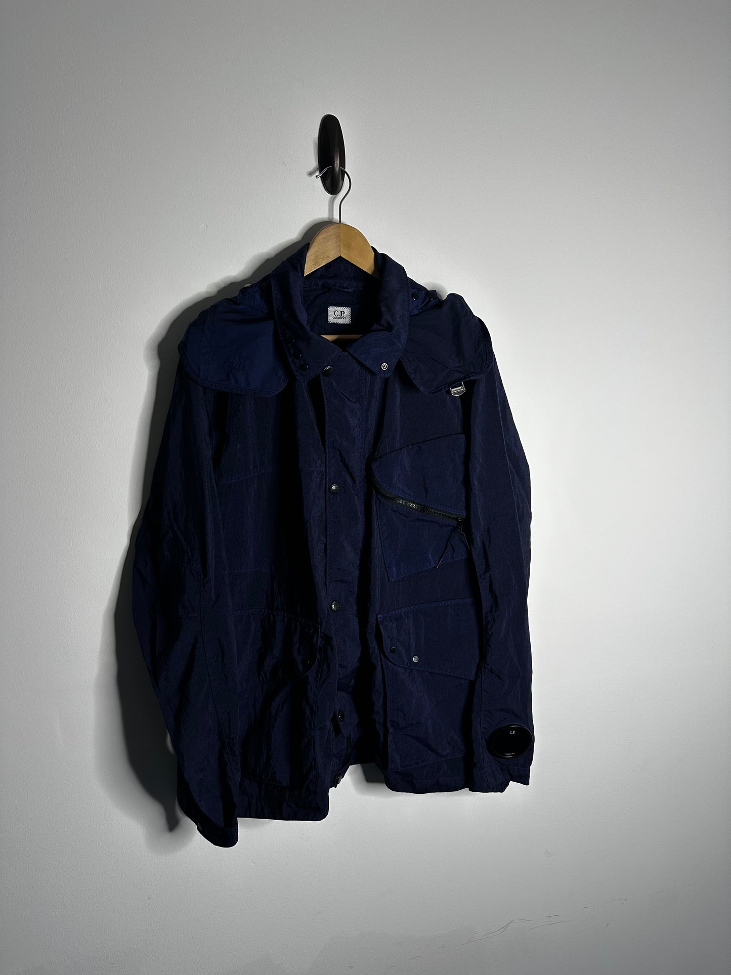 C.P. Company Navy Quartz La Mille Goggle Jacket - Extra Large