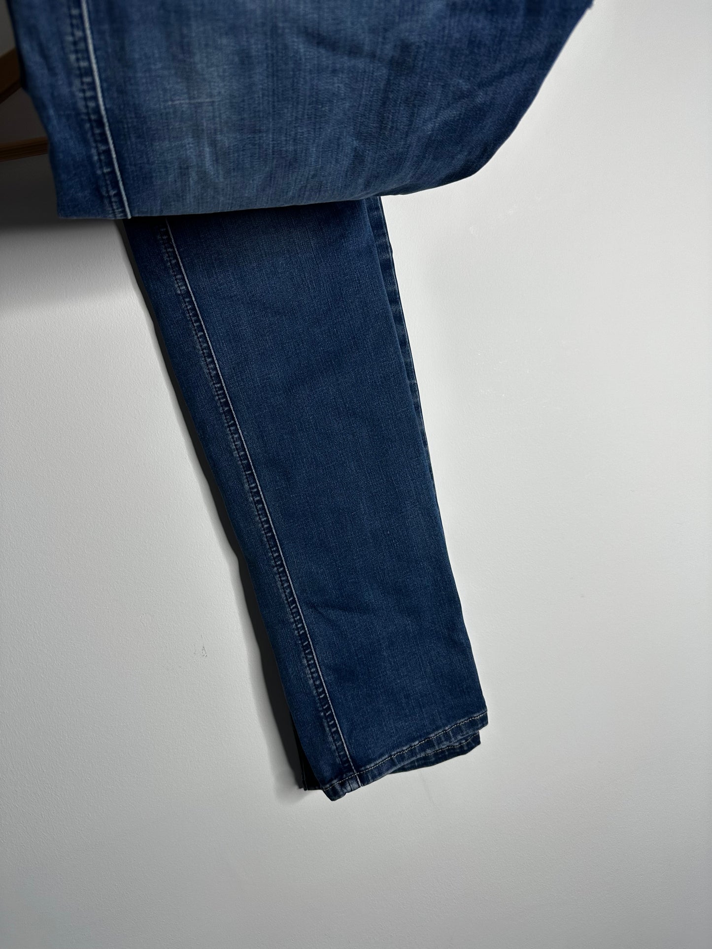 Replay Blue Anbass Hyperflex Jeans - 32 Waist / 32 Leg