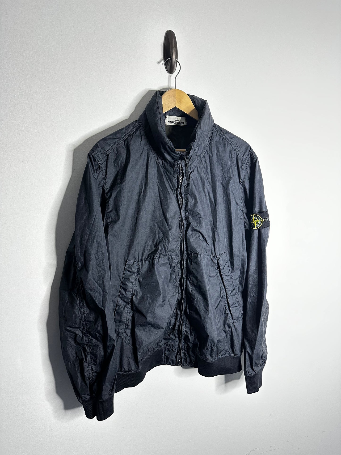 Stone Island Navy Membrana 3L TC Jacket - Extra Large