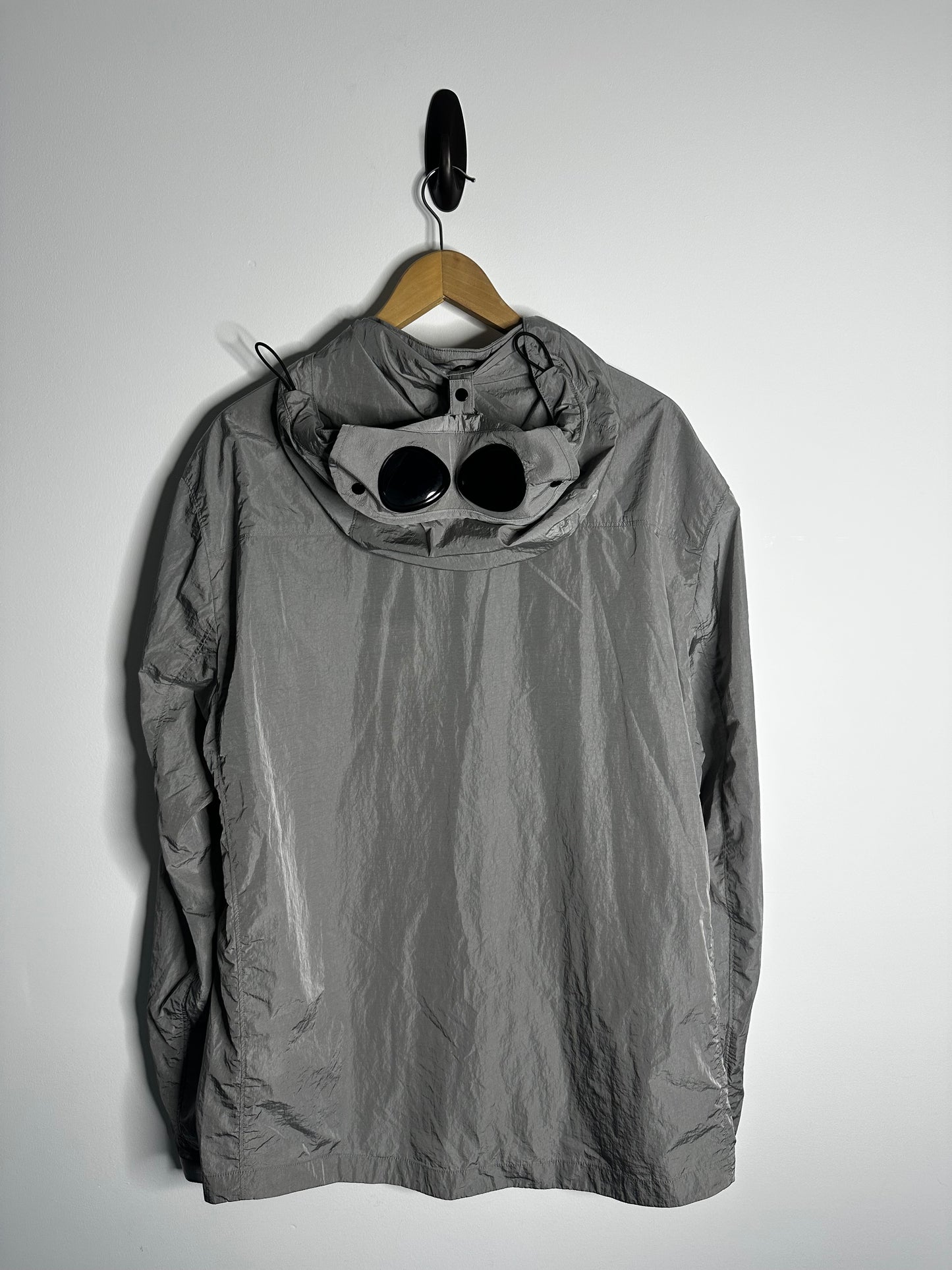 C.P. Company Silver Chrome-R Goggle Jacket - XXXL