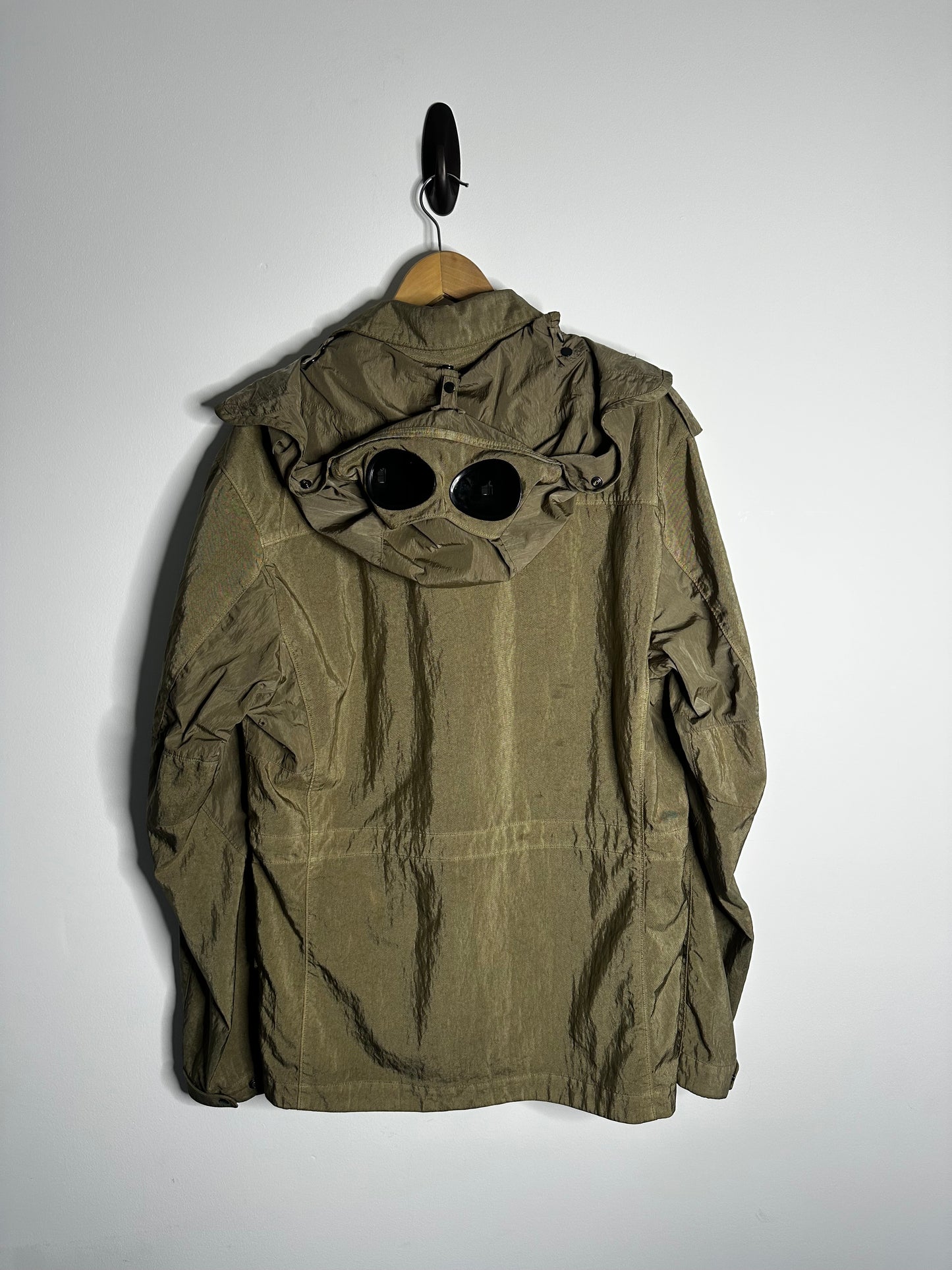 C.P. Company Sand Quartz La Mille Goggle Jacket - Large