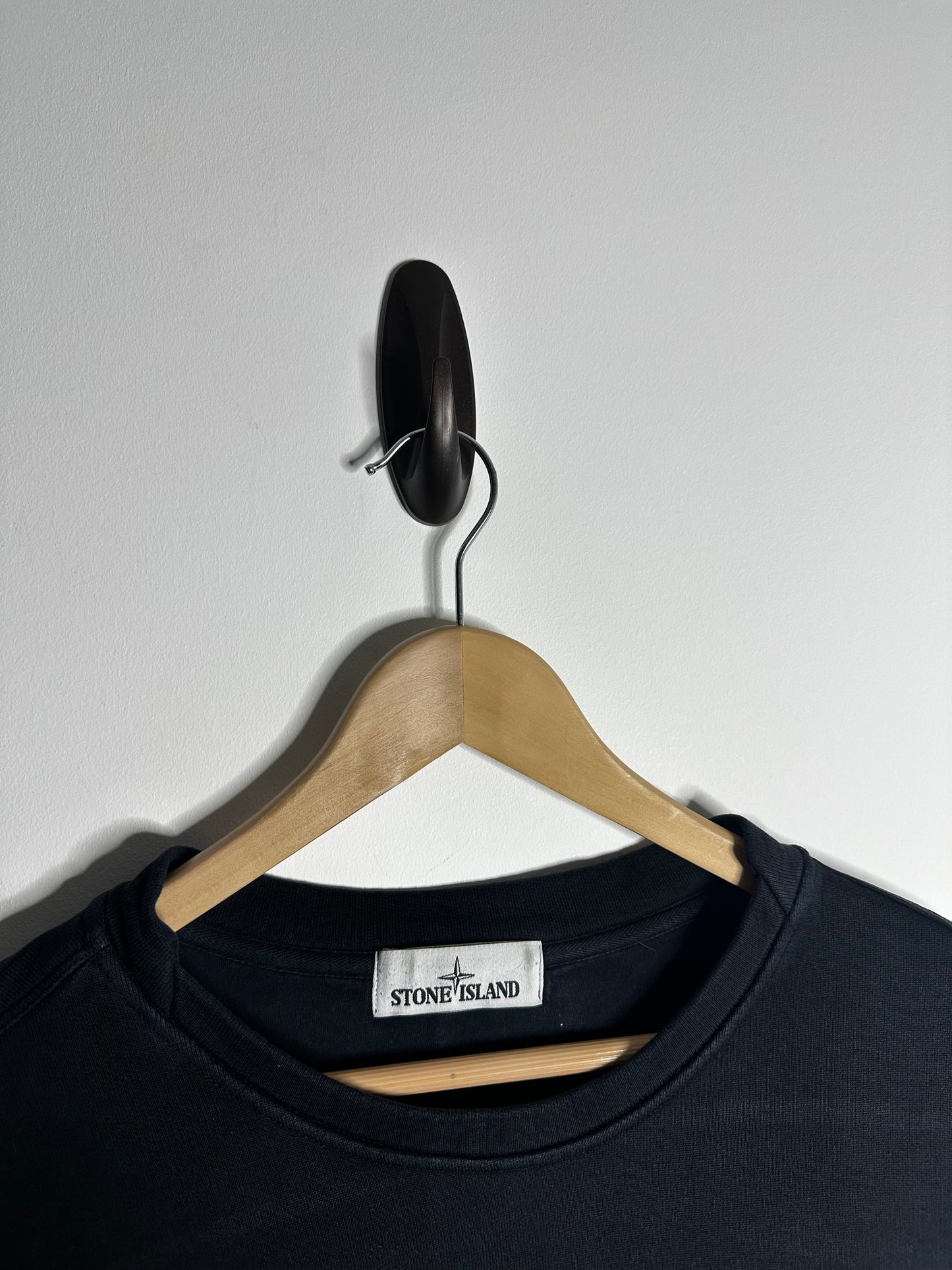 Stone Island Black Chest Pocket Sweatshirt - XXL