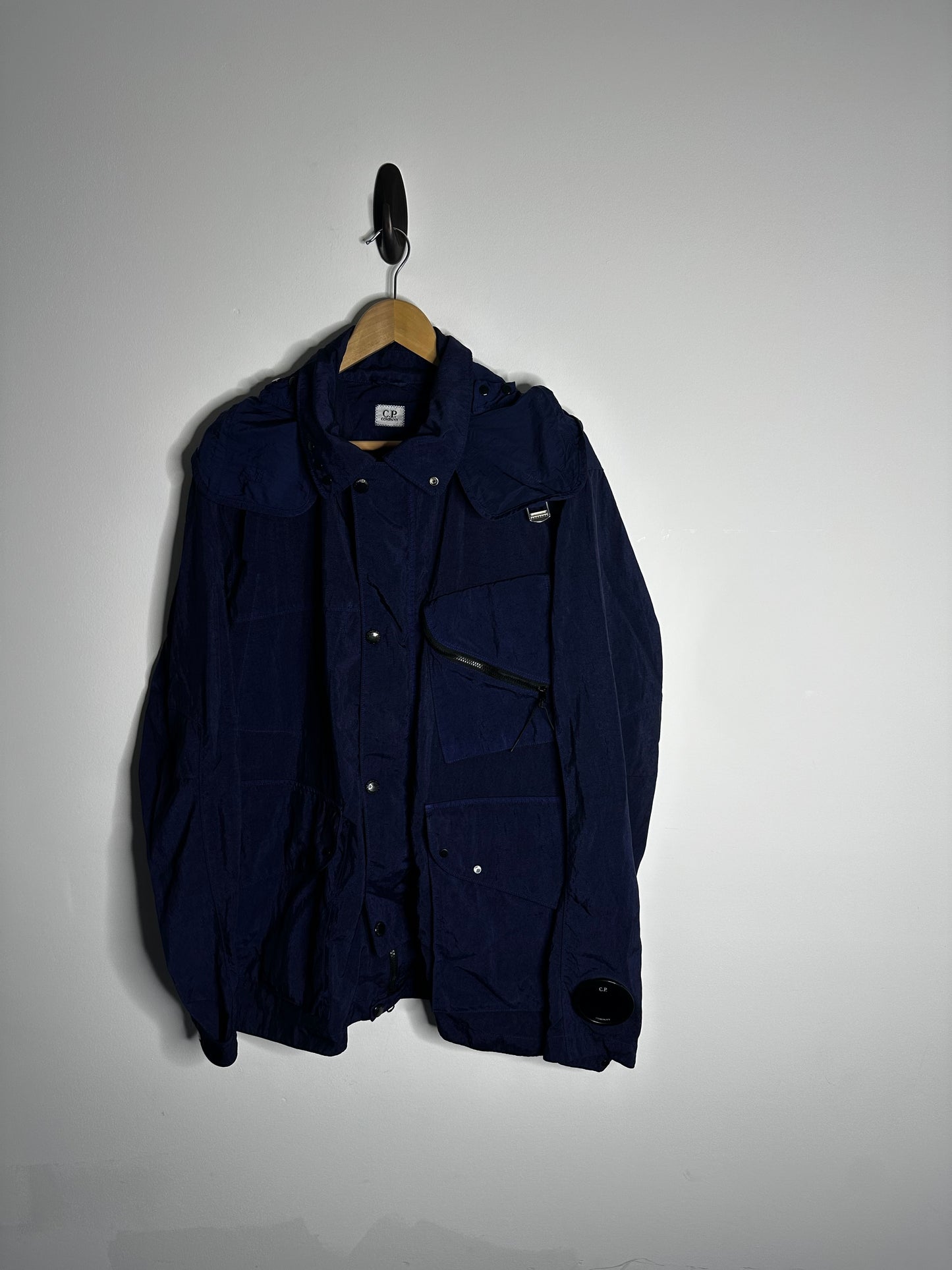 C.P. Company Navy Quartz La Mille Goggle Jacket - Extra Large