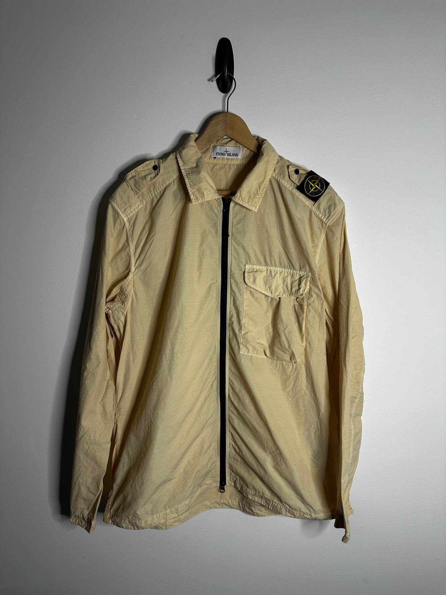 Stone Island Peach Naslan Light Overshirt - Extra Large