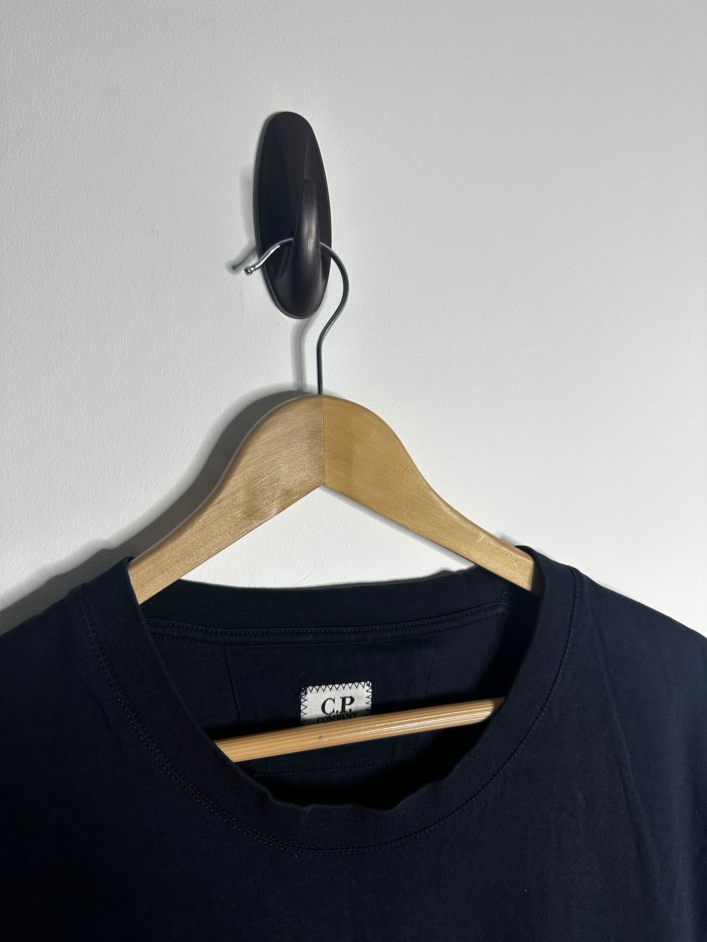 C.P. Company Navy Front Print T - Shirt - XXL