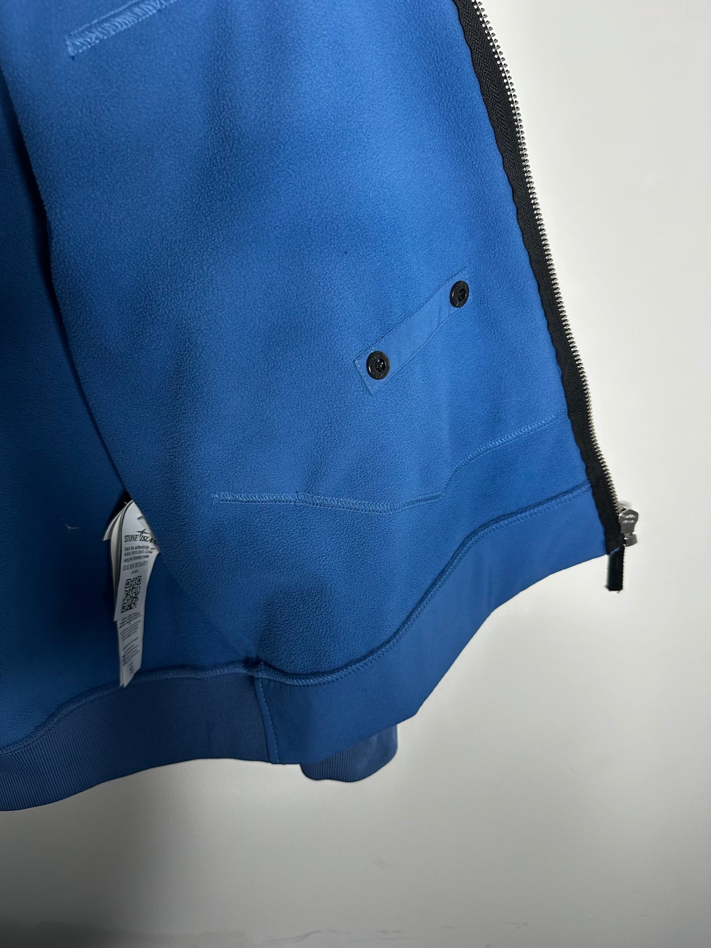 Stone Island Light Blue Soft Shell - R Jacket - Extra Large