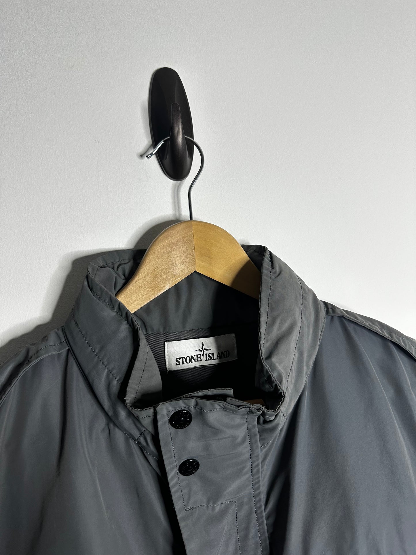 Stone Island Grey Micro Reps Field Jacket - XXL