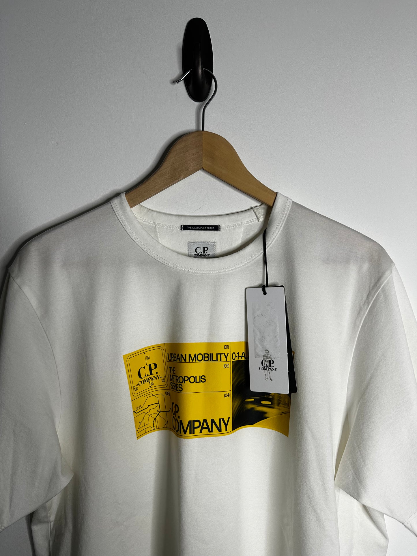 C.P. Company White Metropolis Series T - Shirt - Large