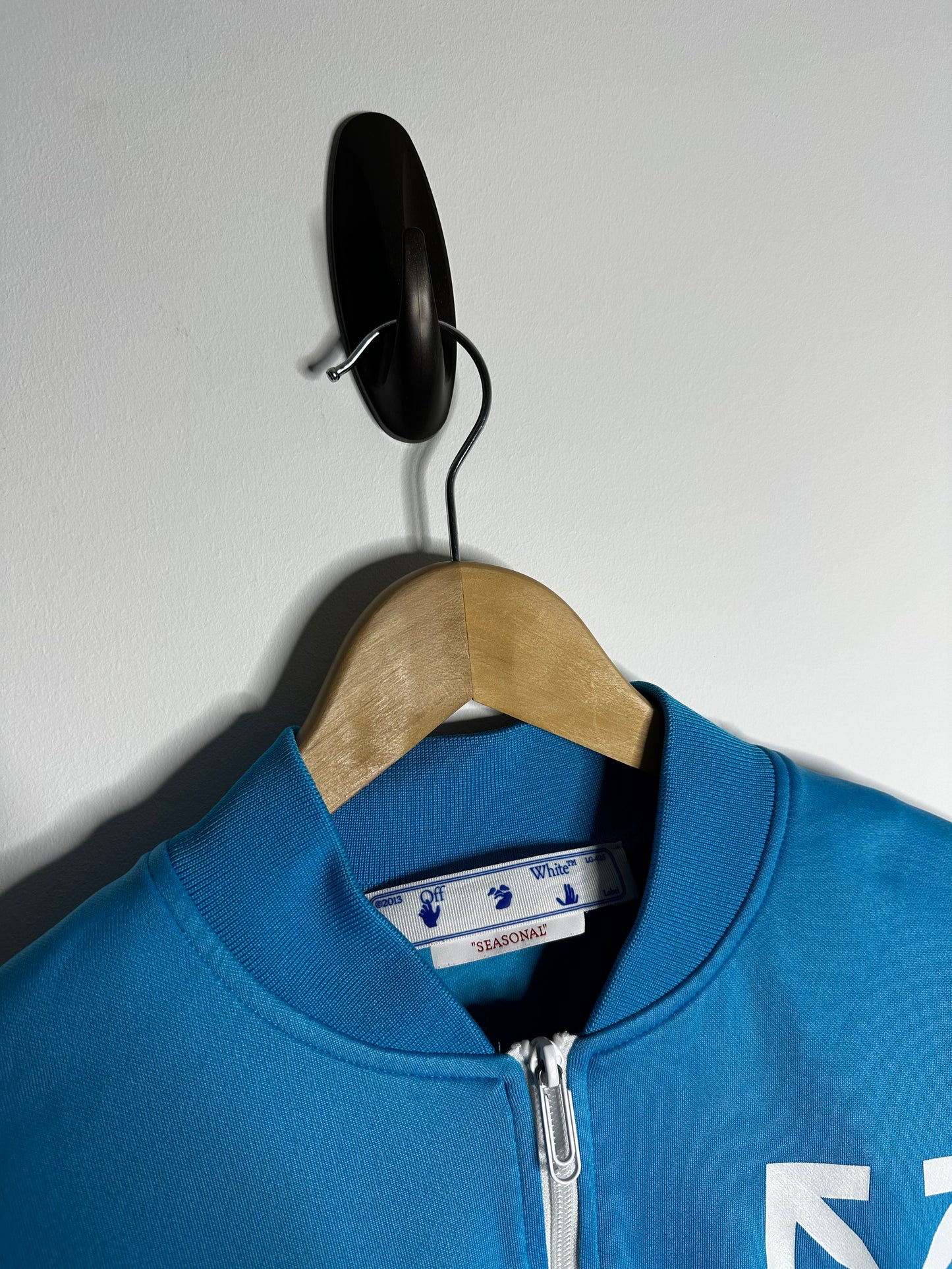 OFF - WHITE Blue Single Arrow Tracksuit Top - Medium