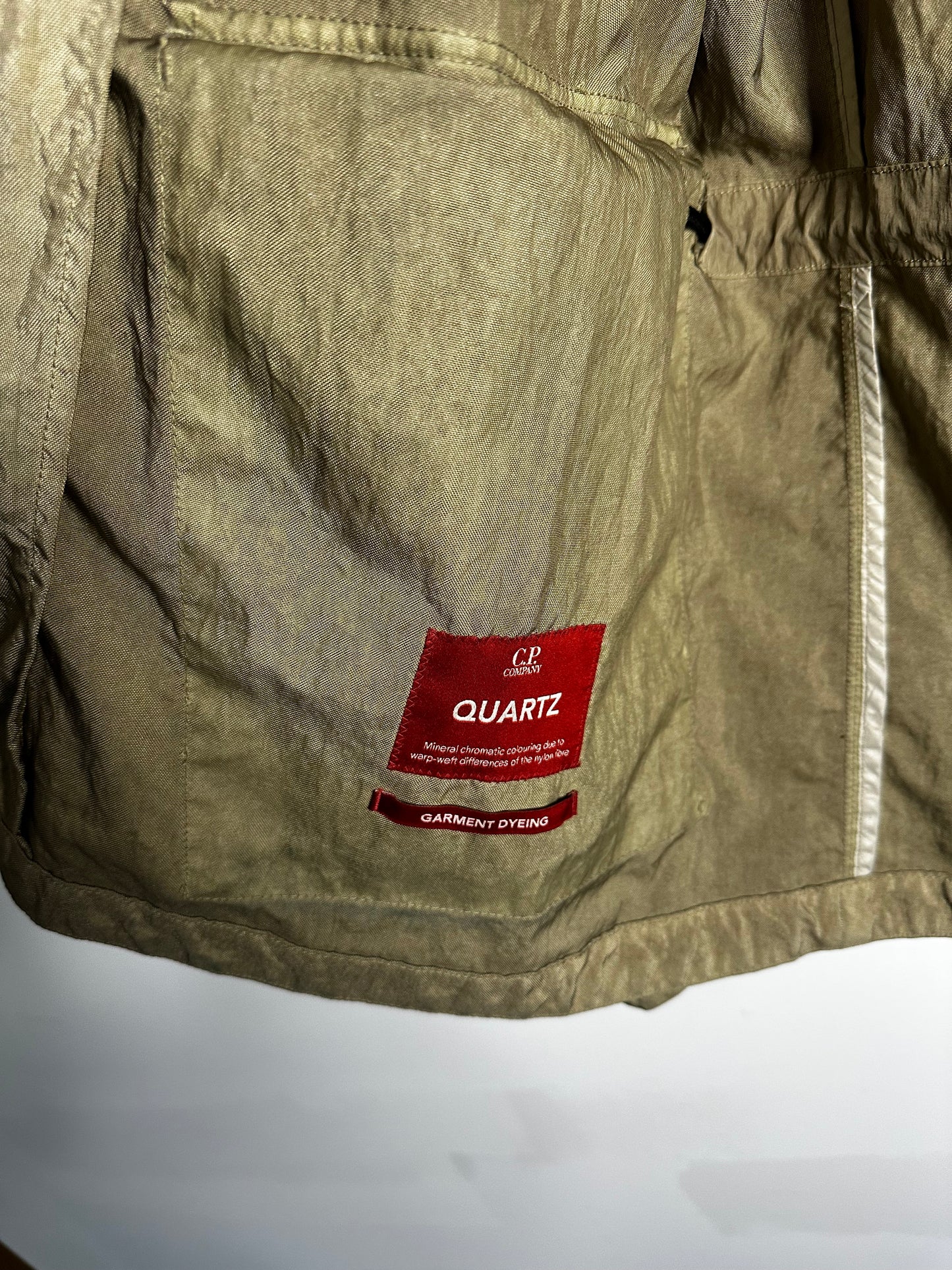 C.P. Company Sand Quartz La Mille Goggle Jacket - Large